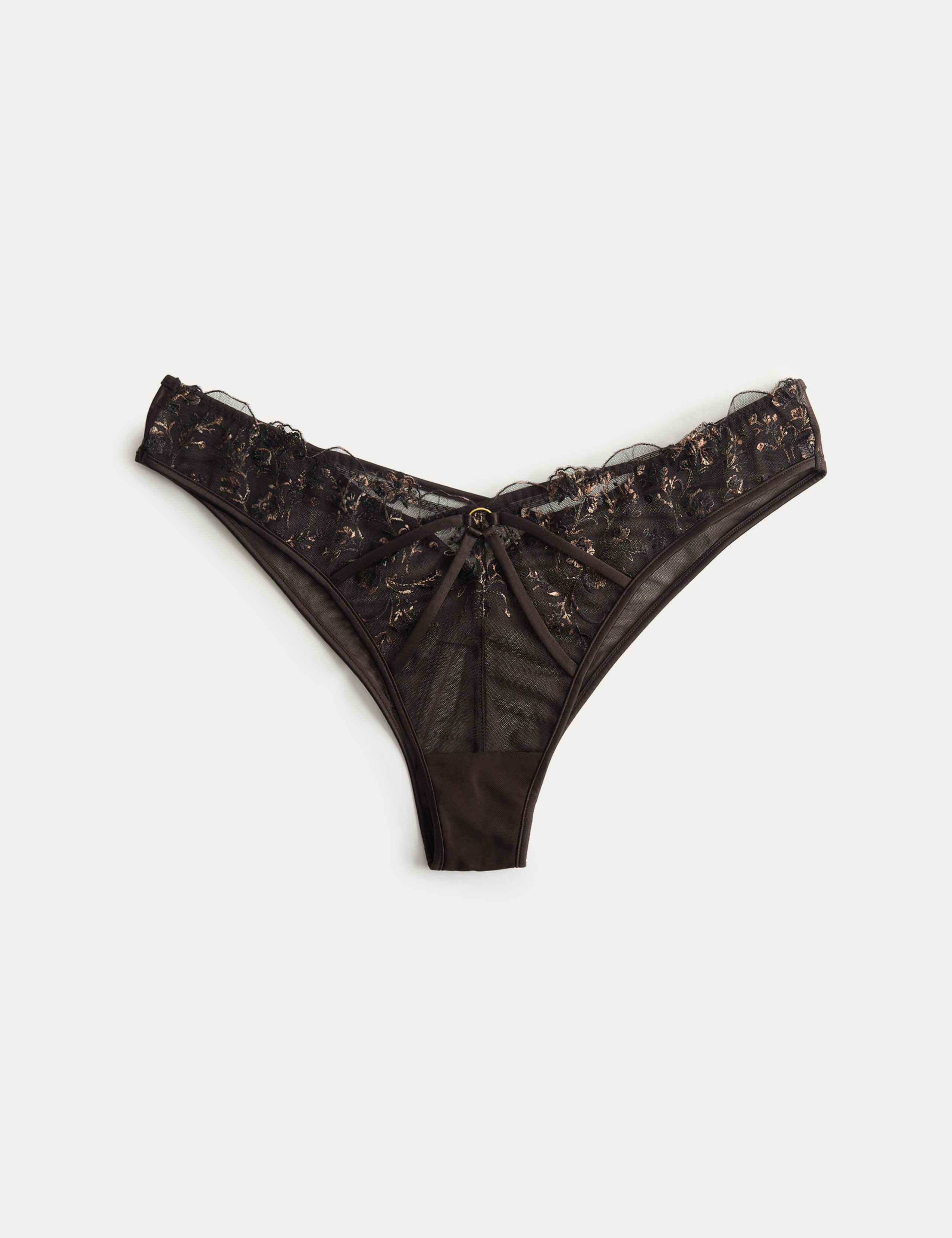 Mia Leopard Embroidery Miami Knickers 2 of 4