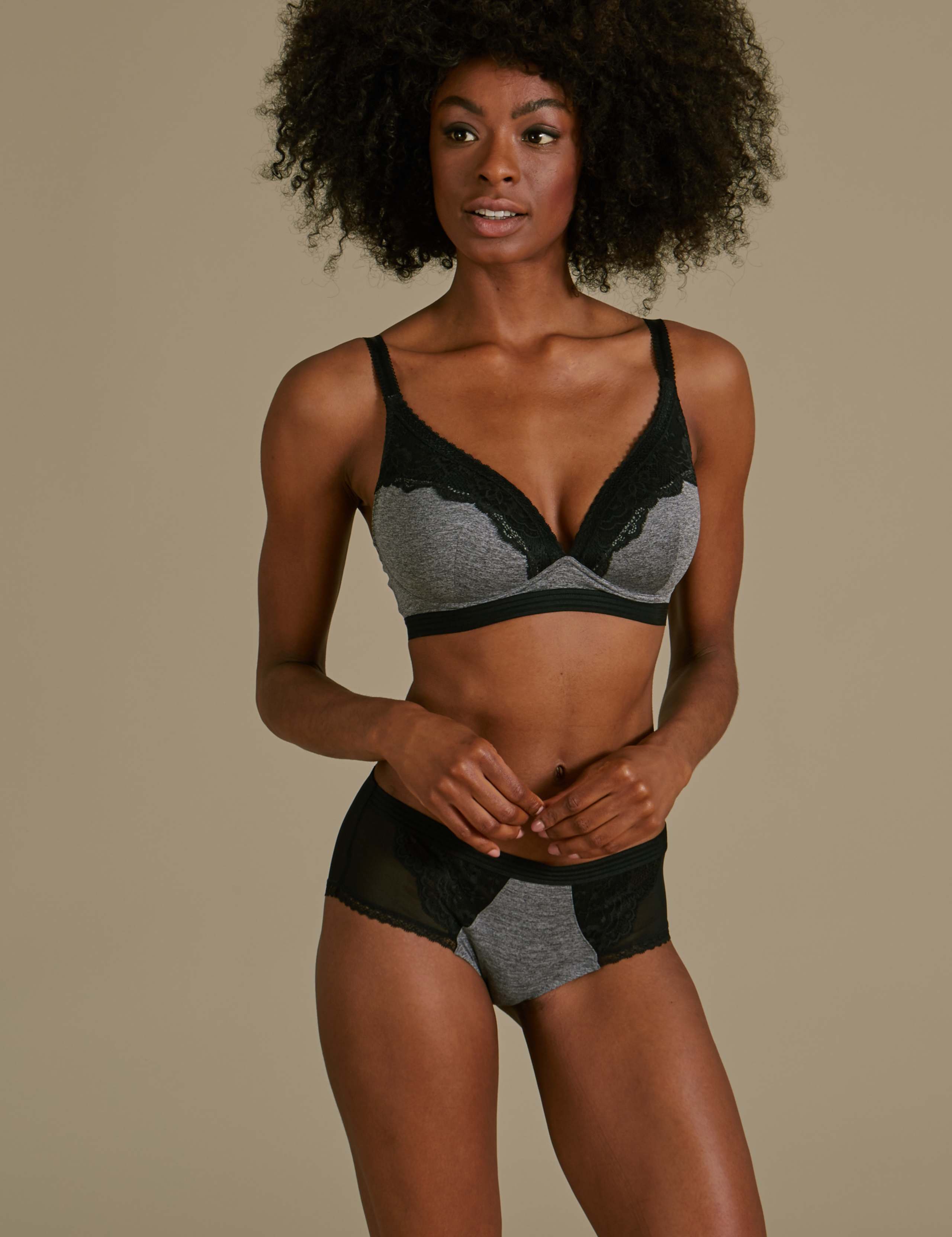 Athleisure Lace Lounge Plunge Bra A-E 5 of 6