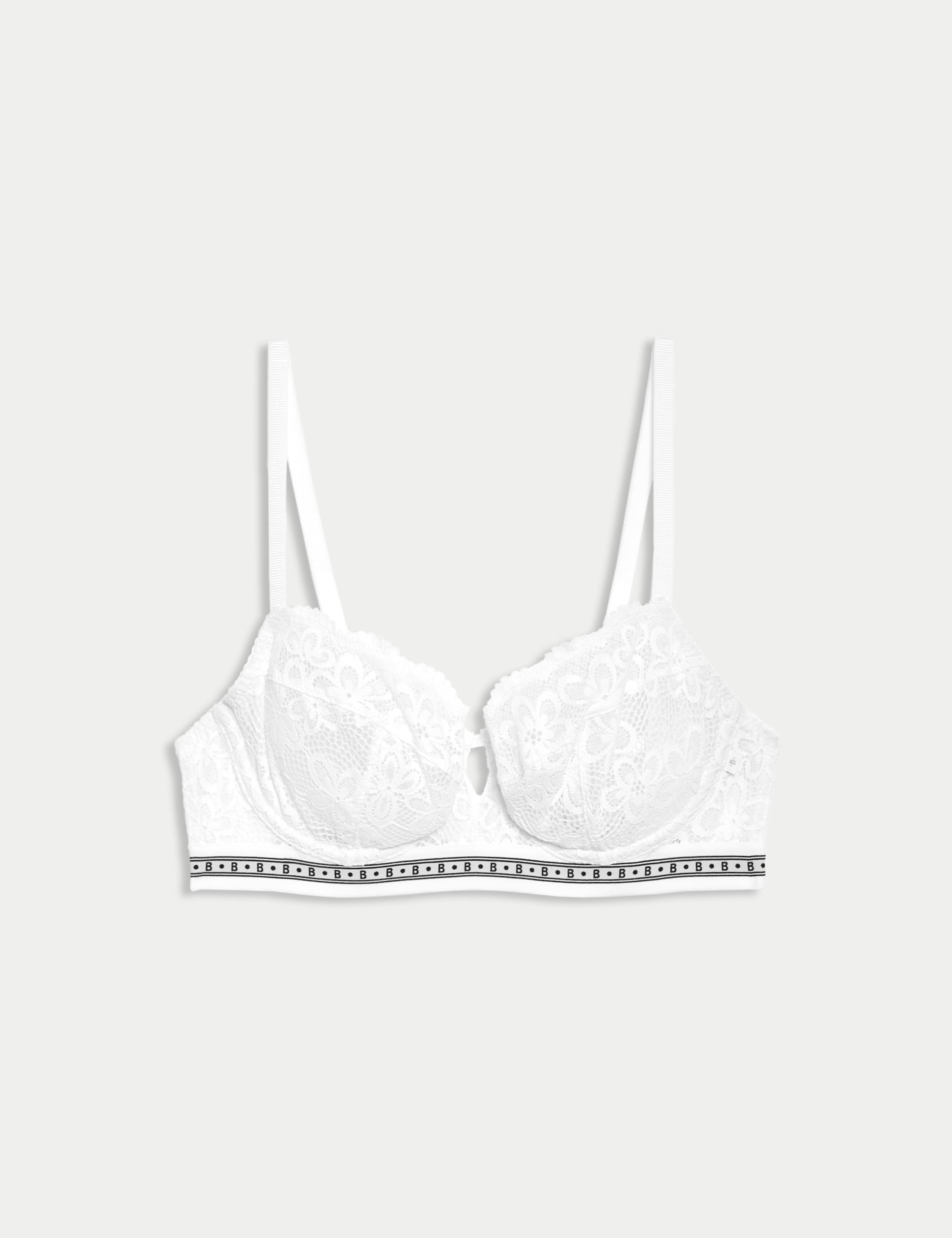 Cleo Lace Wired Balcony Bra (A-E) 2 of 6
