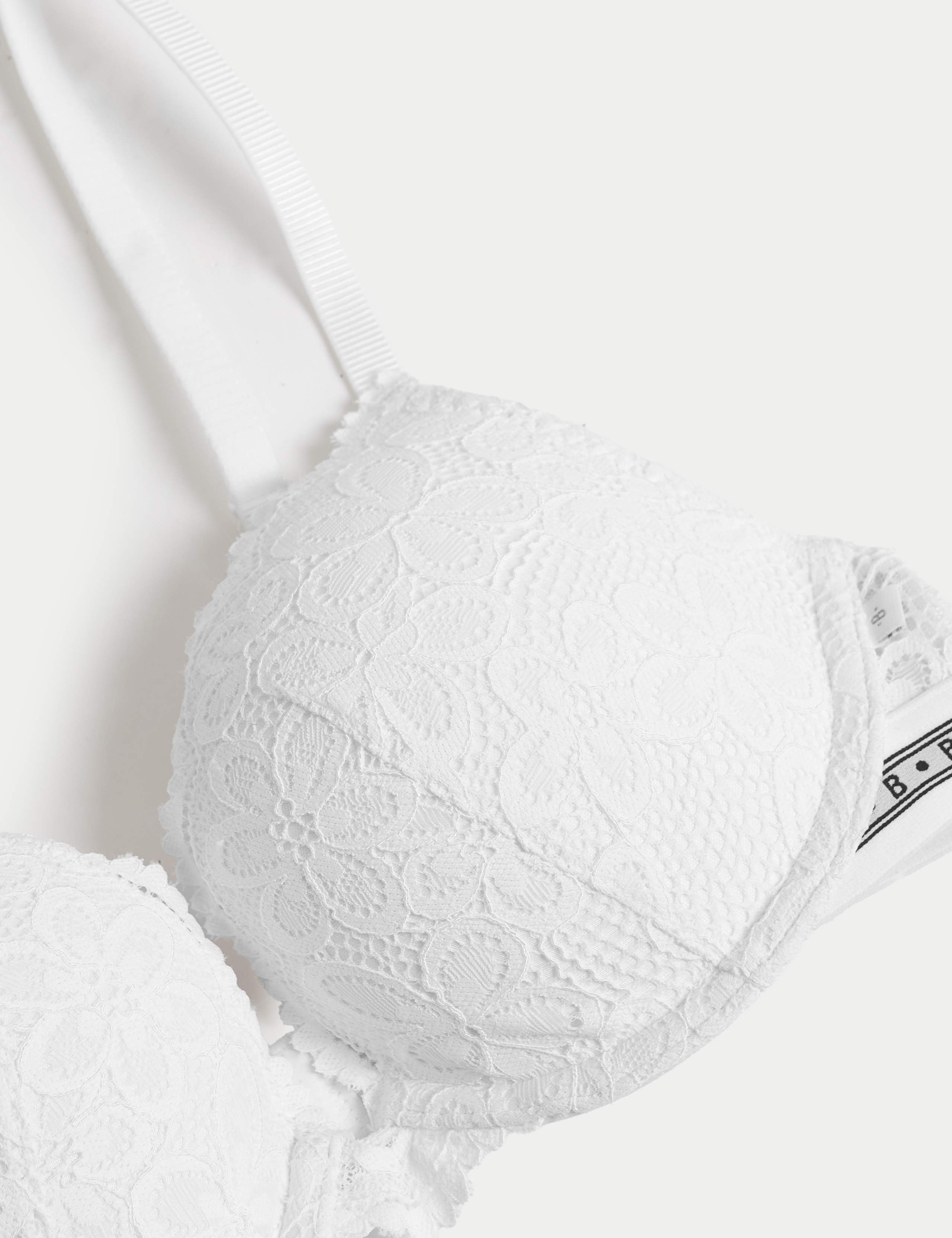 Cleo Lace Wired Push Up Plunge Bra A-E 7 of 8