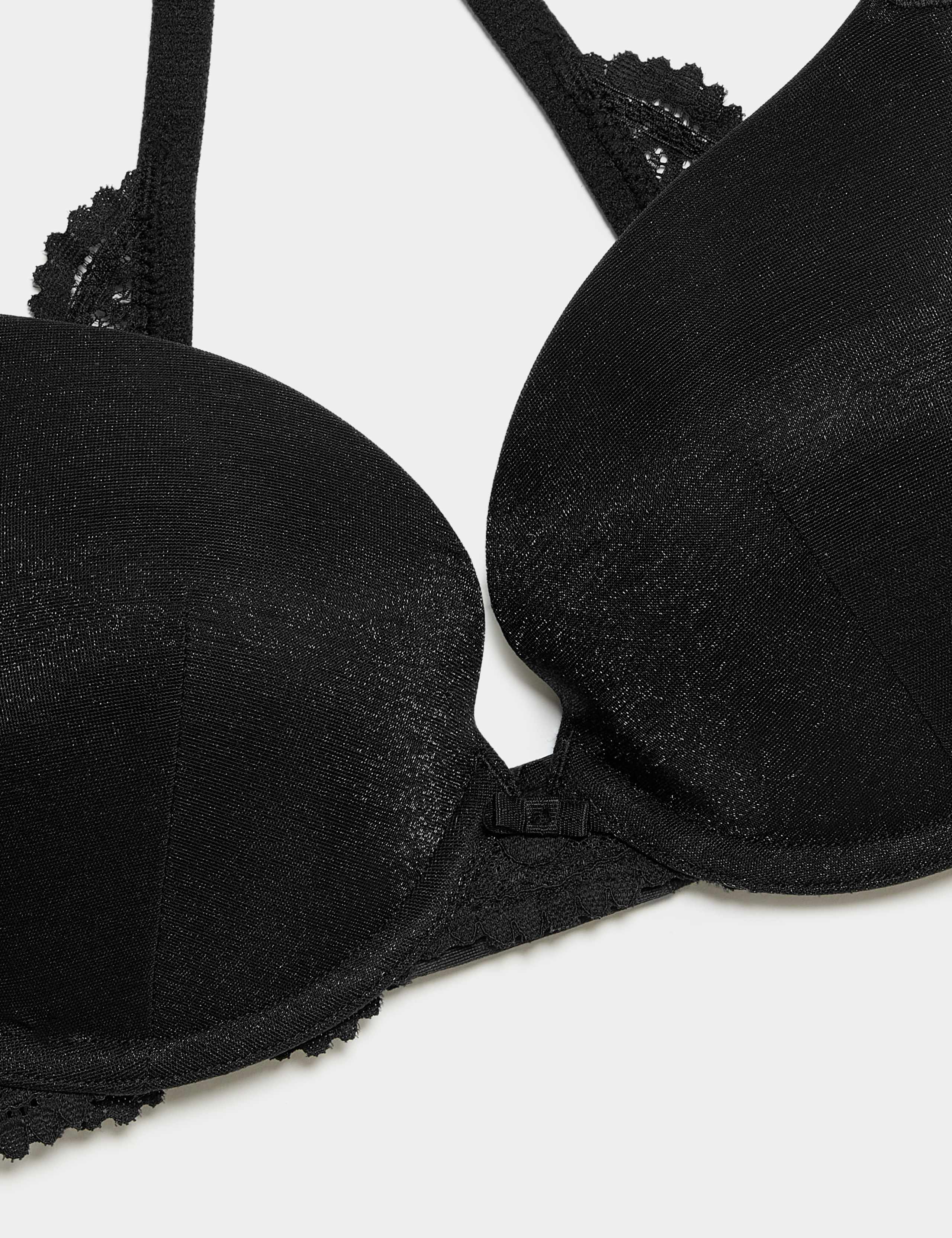 Hanna Glossie Wired Push-Up Plunge Bra A-E 6 of 7