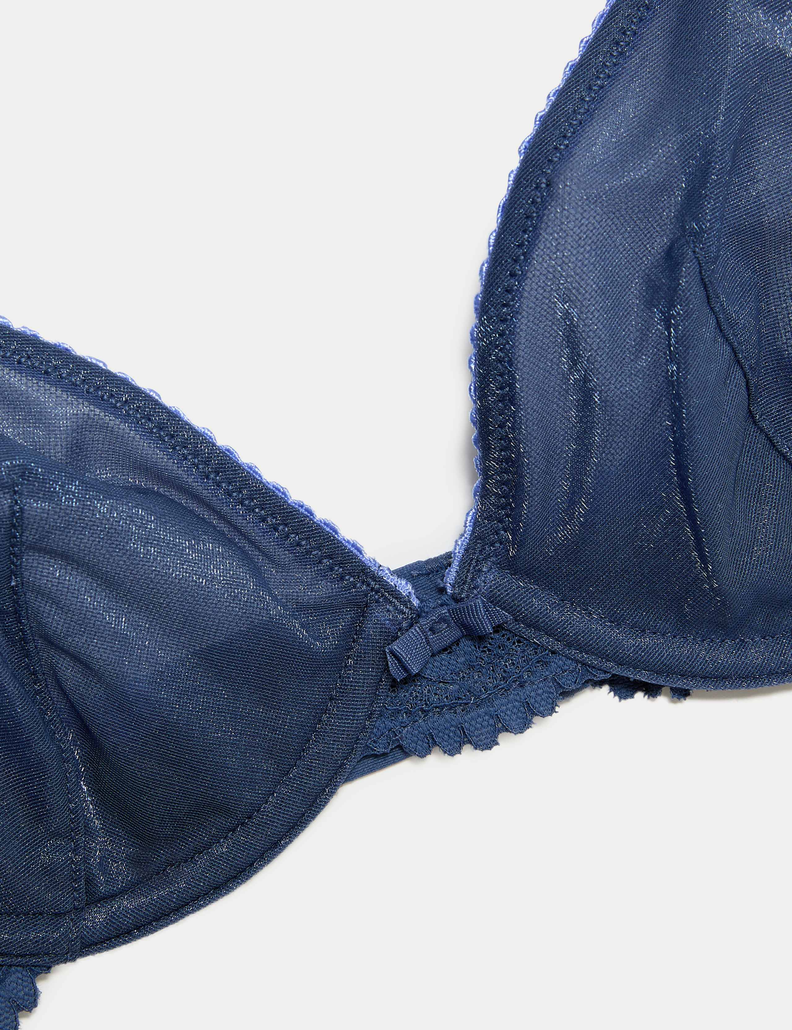 Hanna Glossie Wired Plunge Bra (A-E) 5 of 6