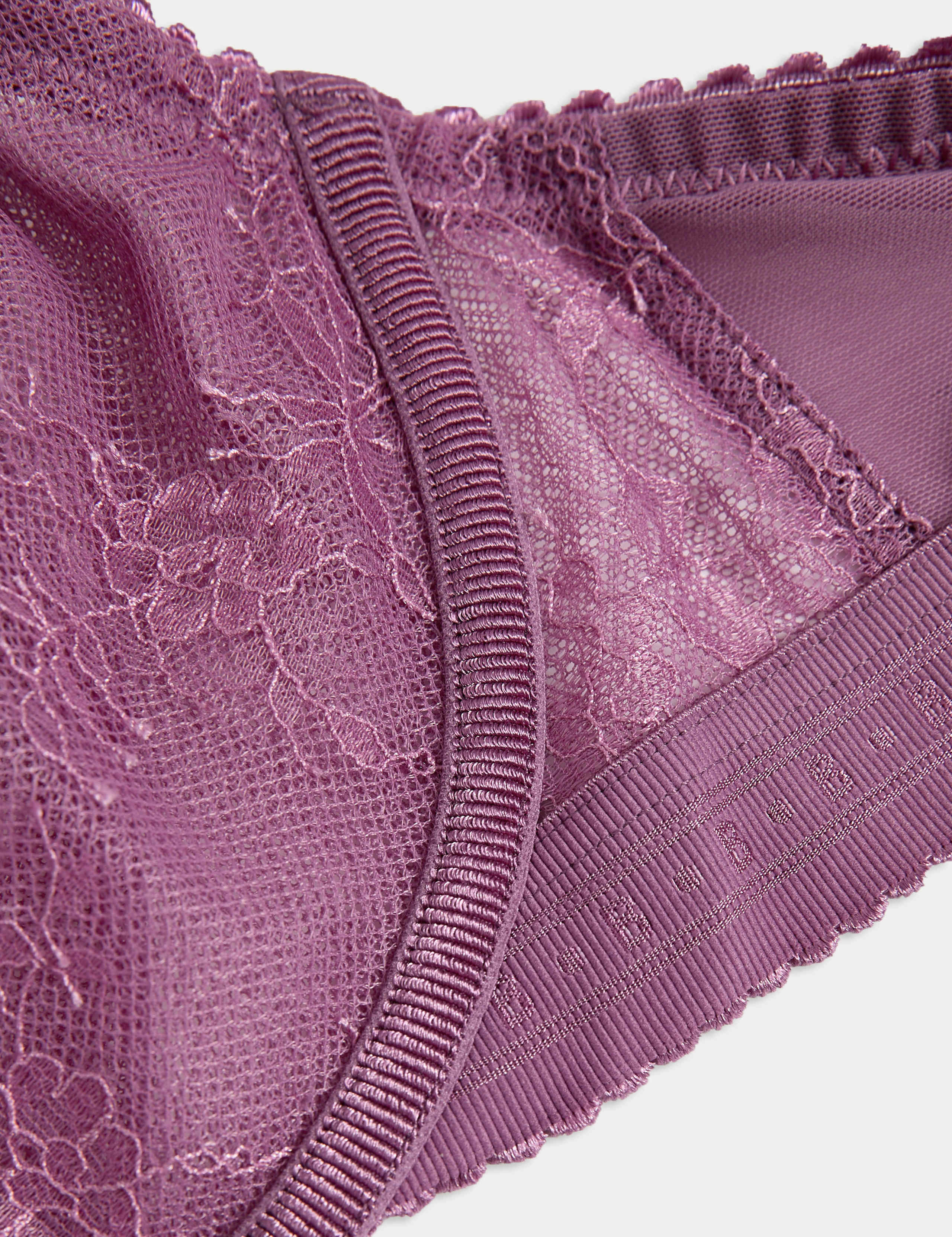 Anna Lace Wired Plunge Bra (F-H) 2 of 3