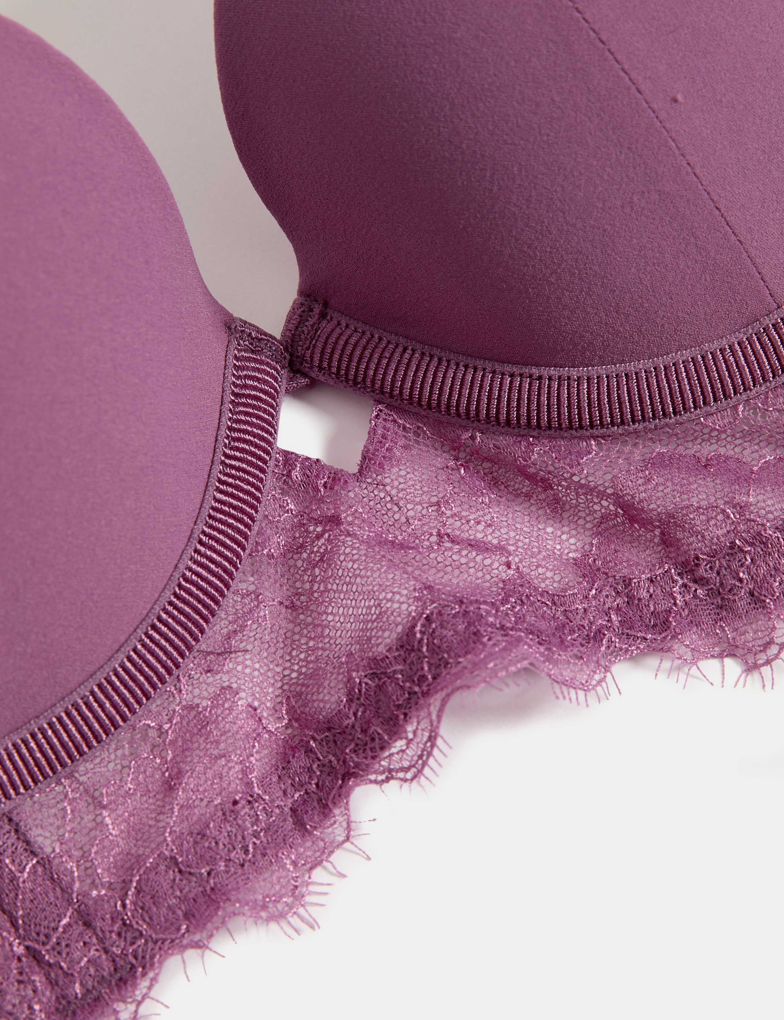 Anna Wired Longline Push-Up Balcony Bra A-E 2 of 3
