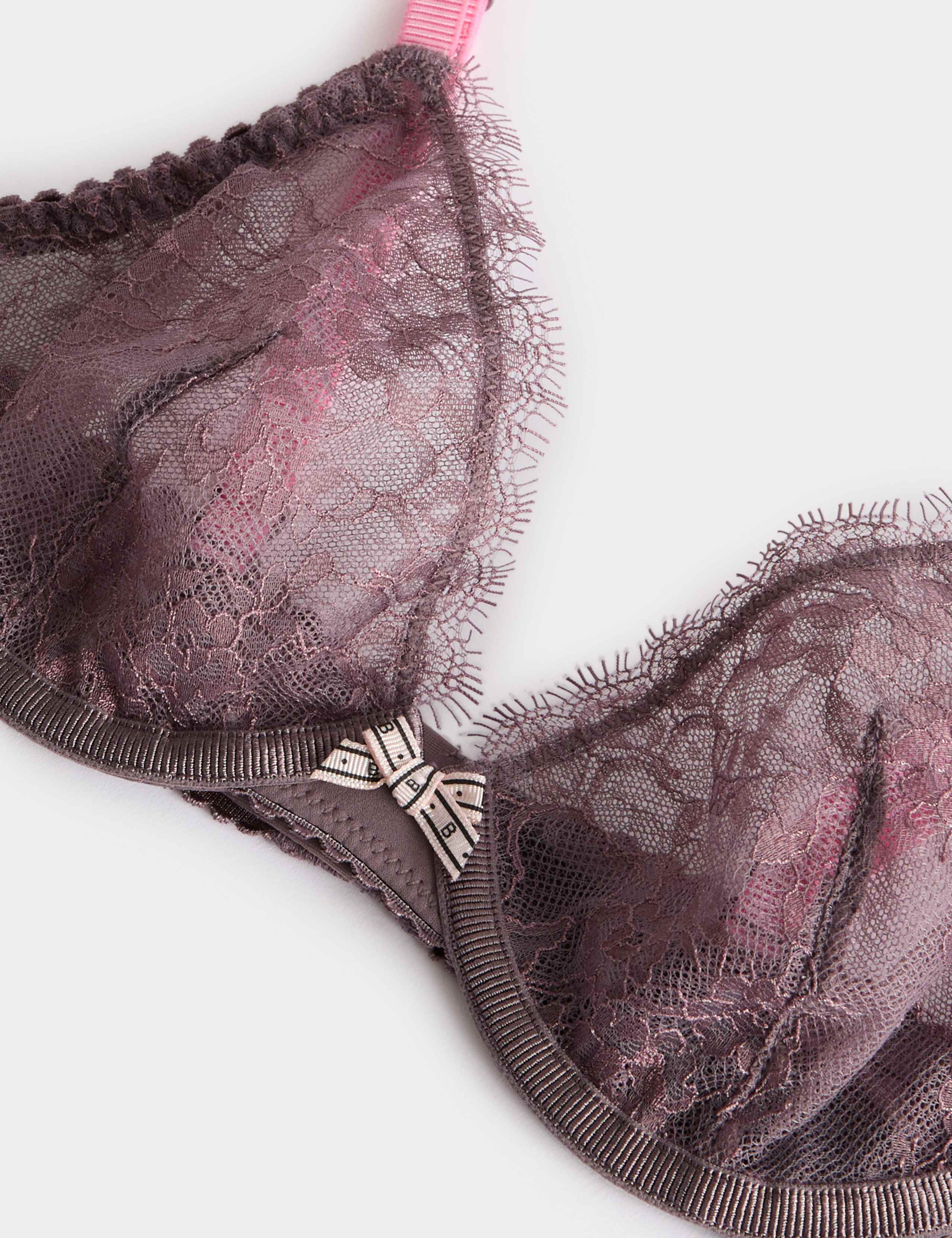 Anna Lace Wired Plunge Bra (A-E) 7 of 8