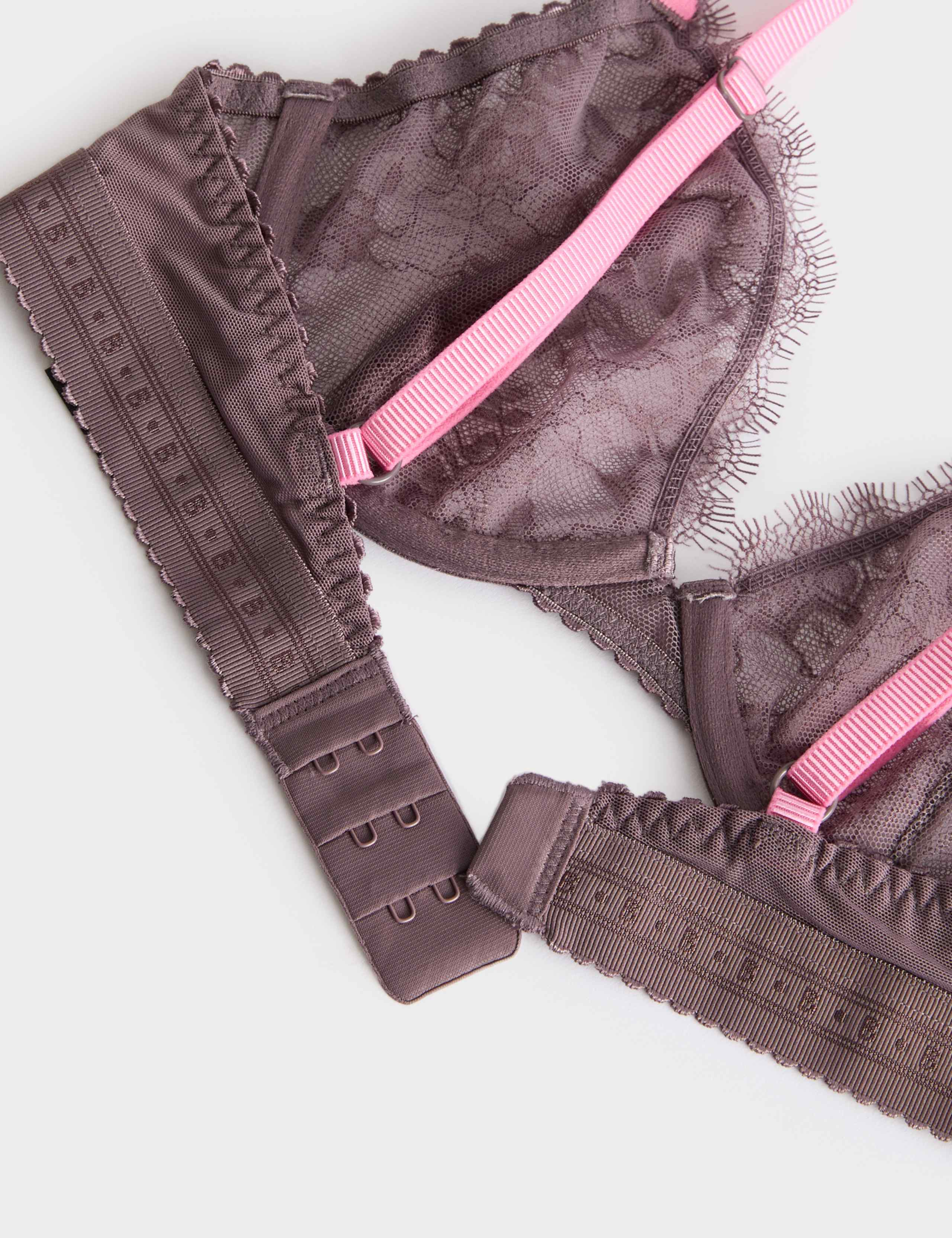 Anna Lace Wired Plunge Bra (A-E) 8 of 8