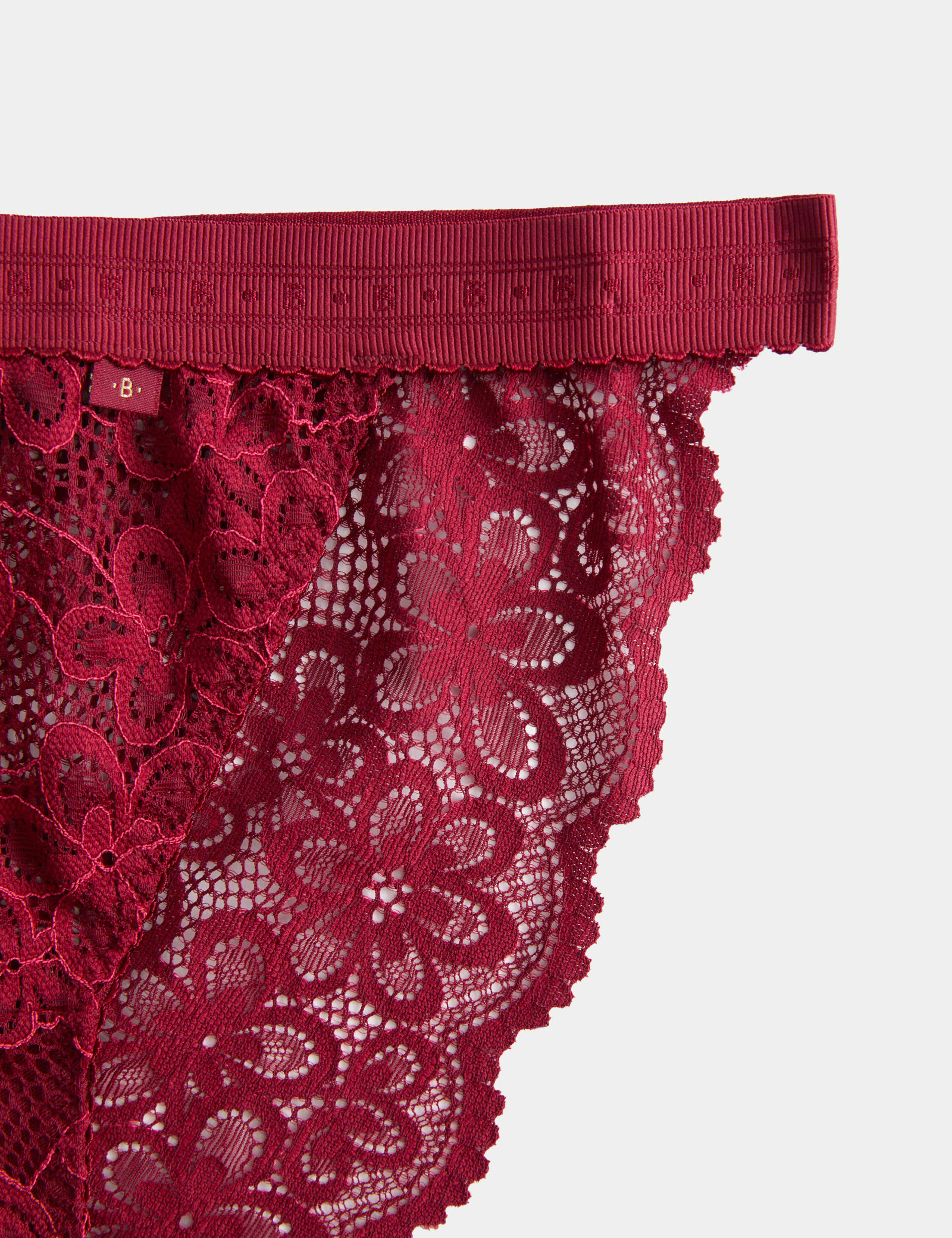 2pk Cleo Lace Tanga Bikini Knickers 2 of 2