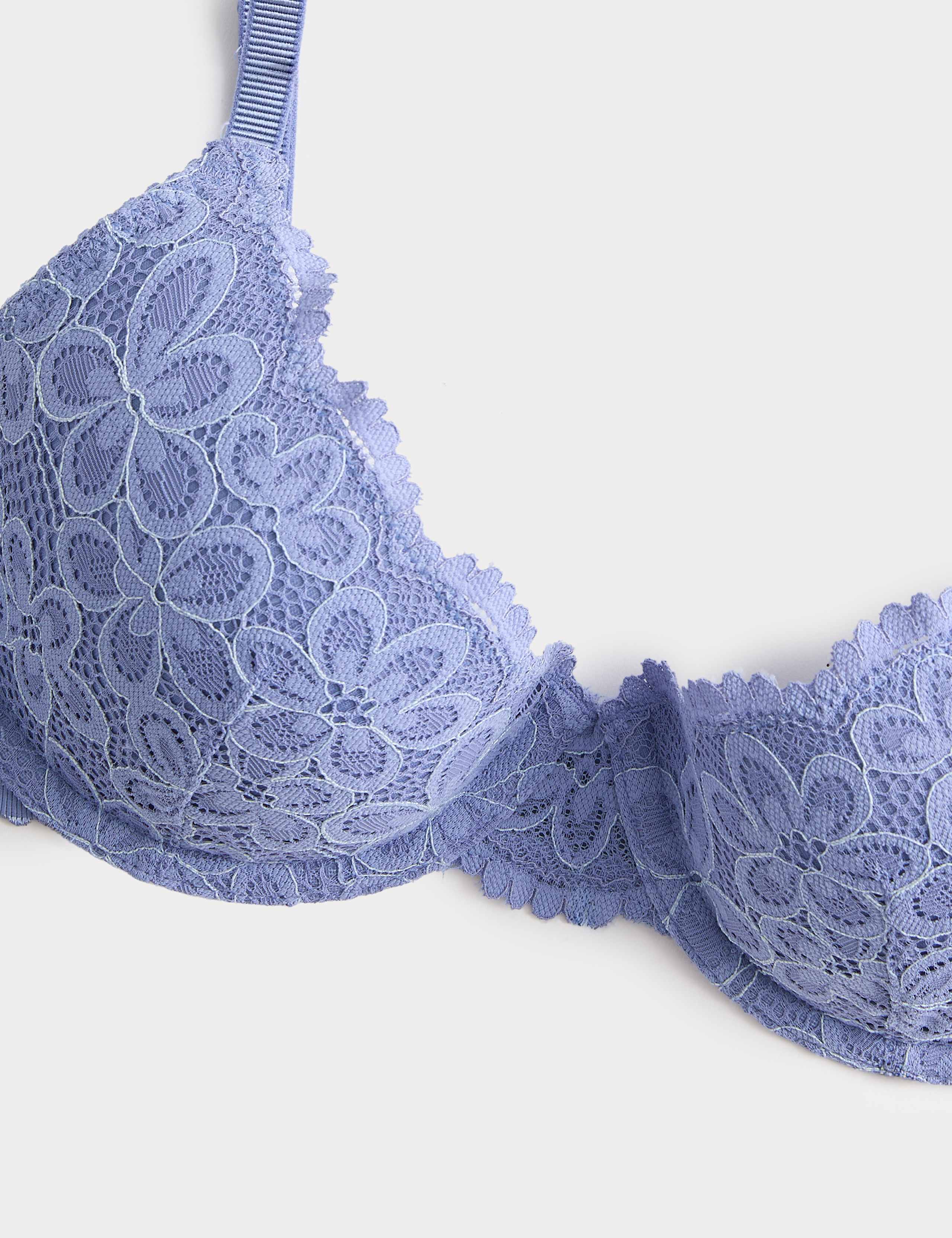 Cleo Lace Wired Demi Cup Bra (A-E) 6 of 7