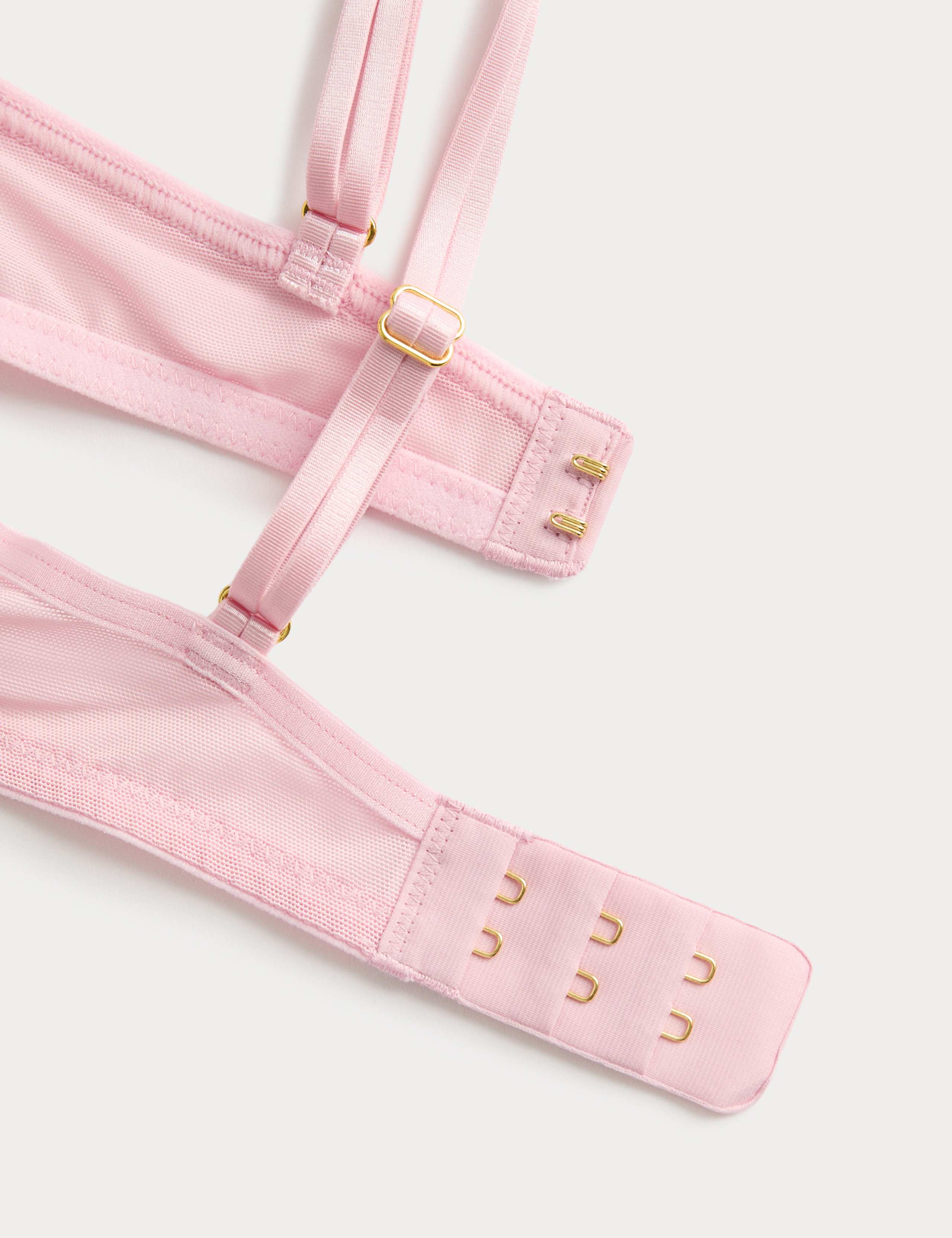 Leah Embroidery Wired Demi Cup Bra (A-E) 6 of 6