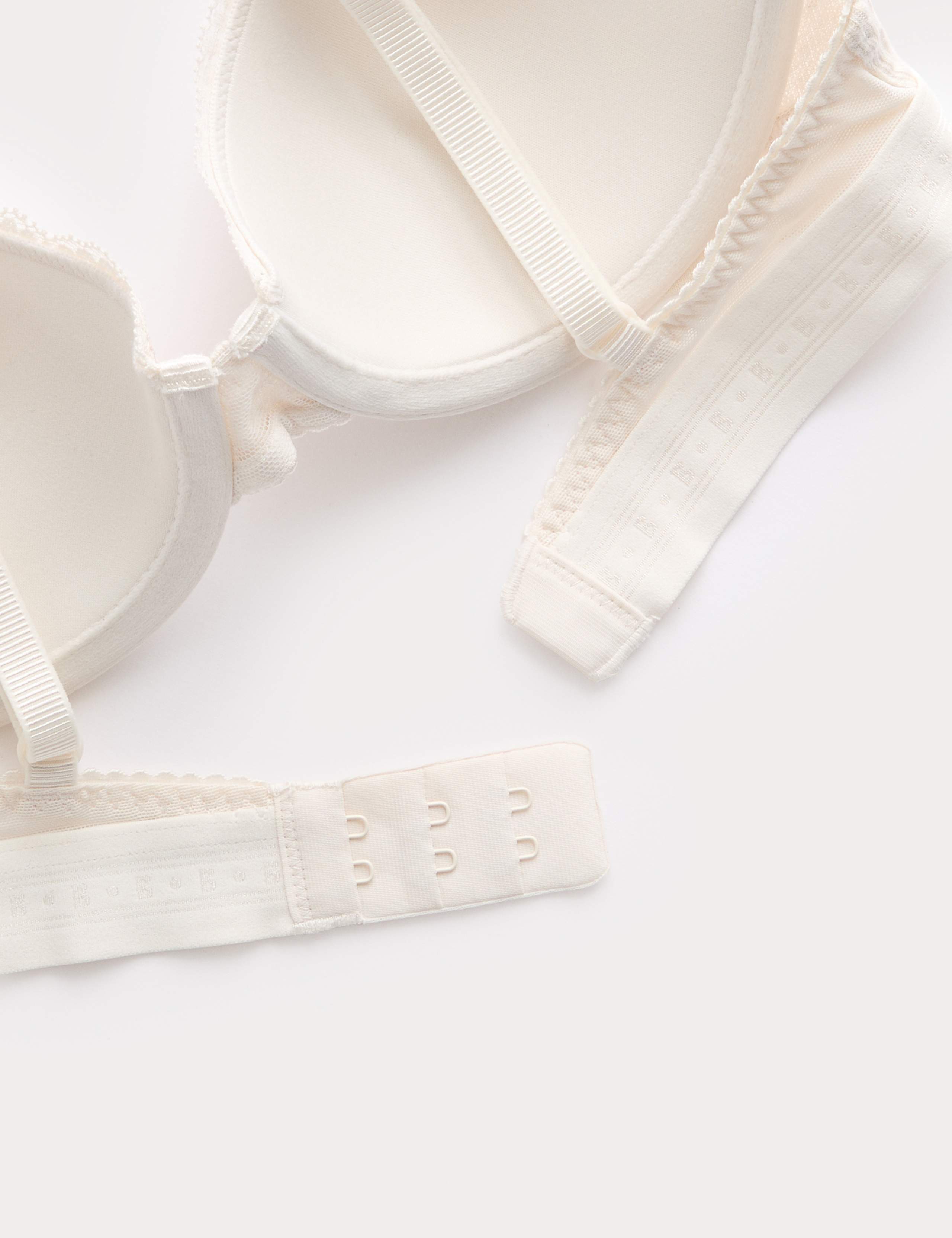 Lotta Cotton Rib Wired Demi Cup Bra (A-E) 6 of 6