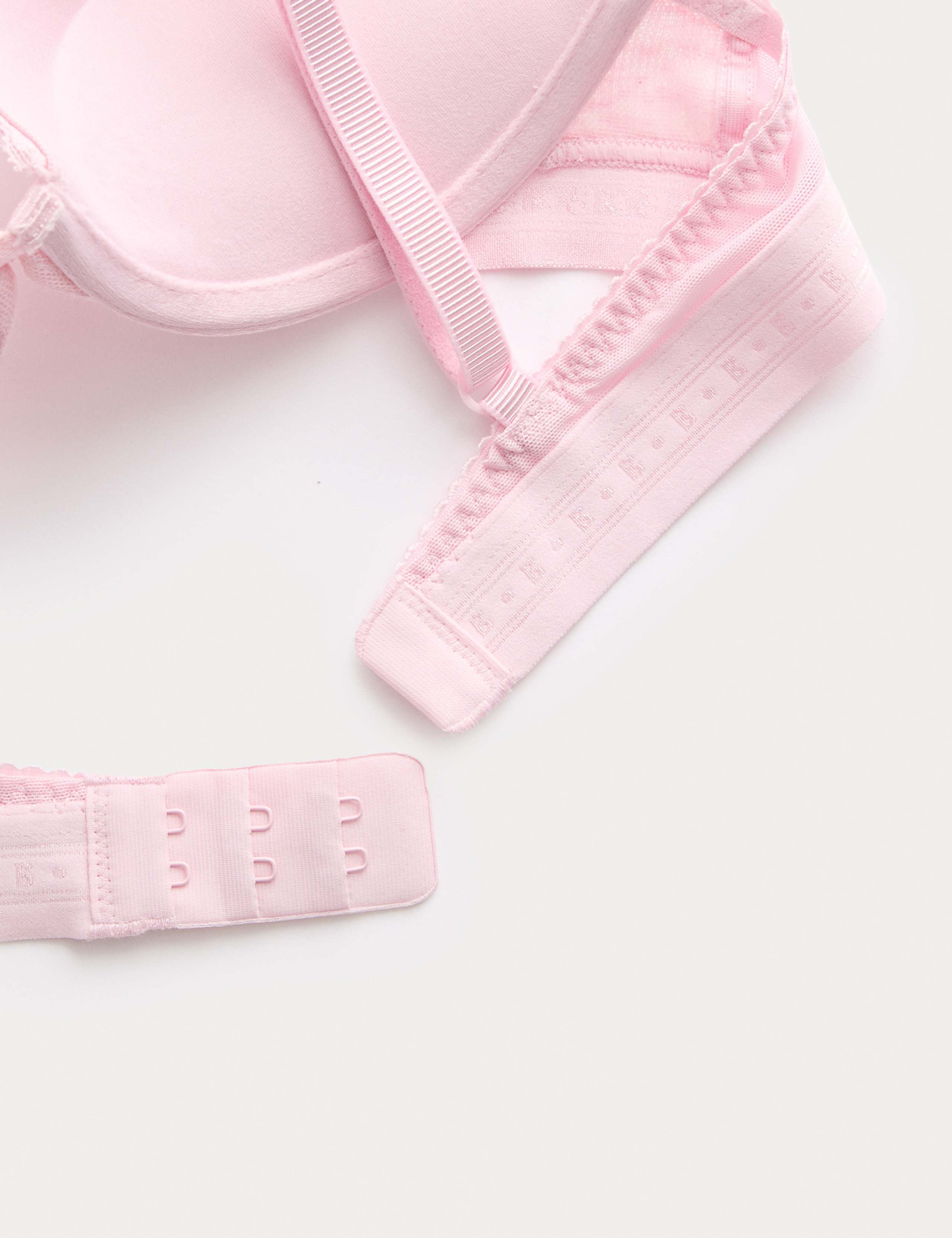 Lotta Cotton Rib Wired Push Up Plunge Bra (A-E) 6 of 6