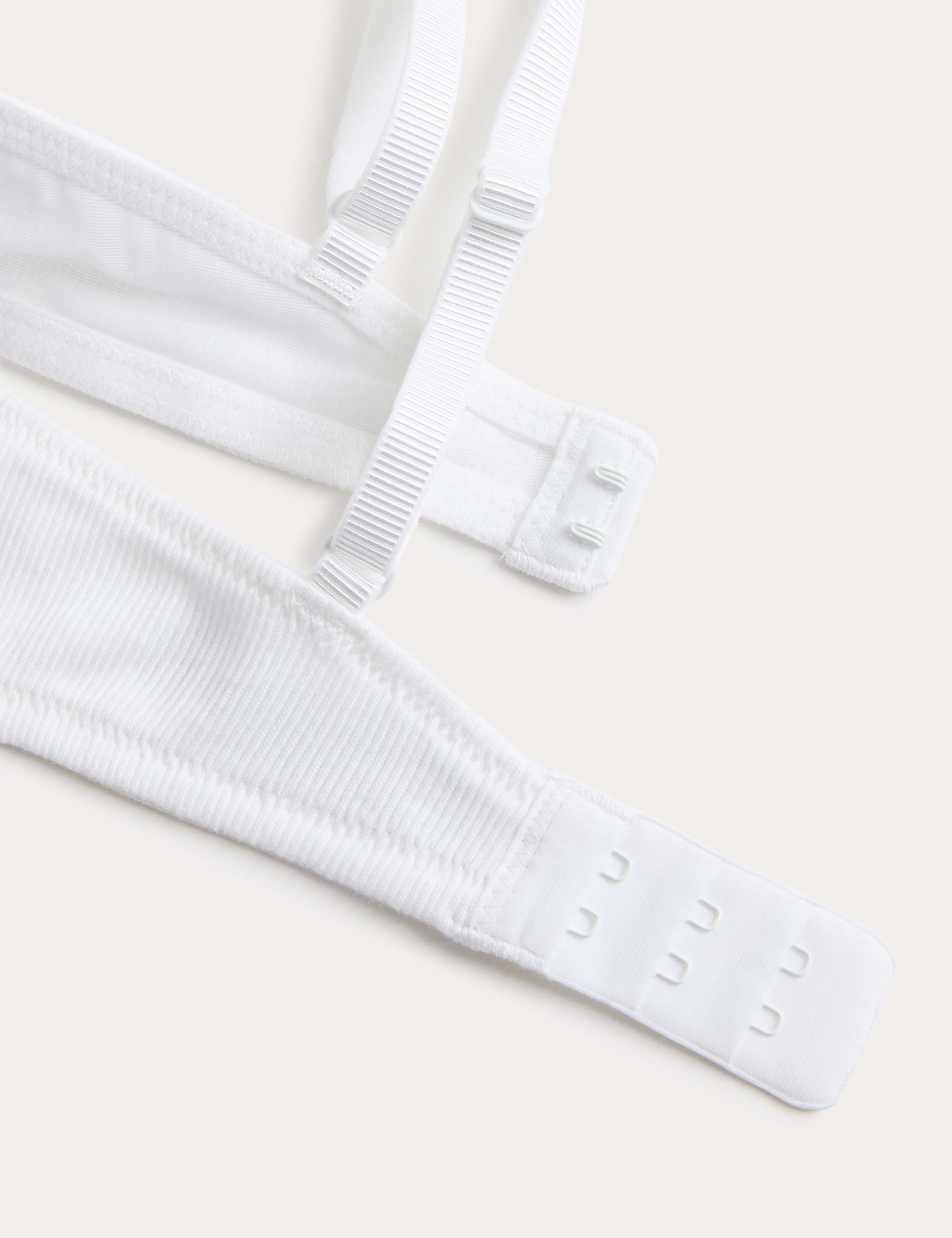 Juni Cotton Rib Wired Push-Up Plunge Bra (A-E) 7 of 7