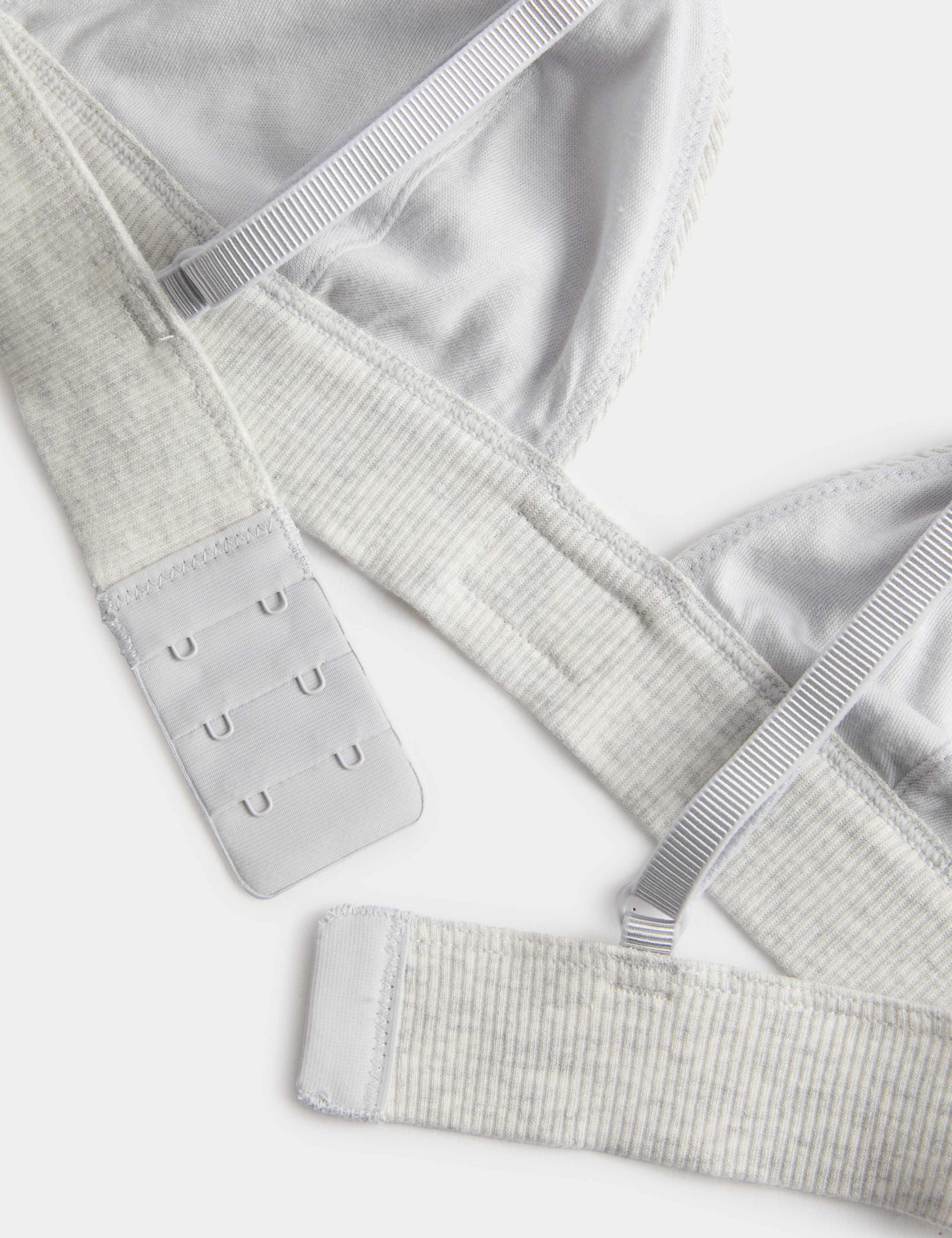 Juni Cotton Rib Non Wired Bralette (A-E) 6 of 6