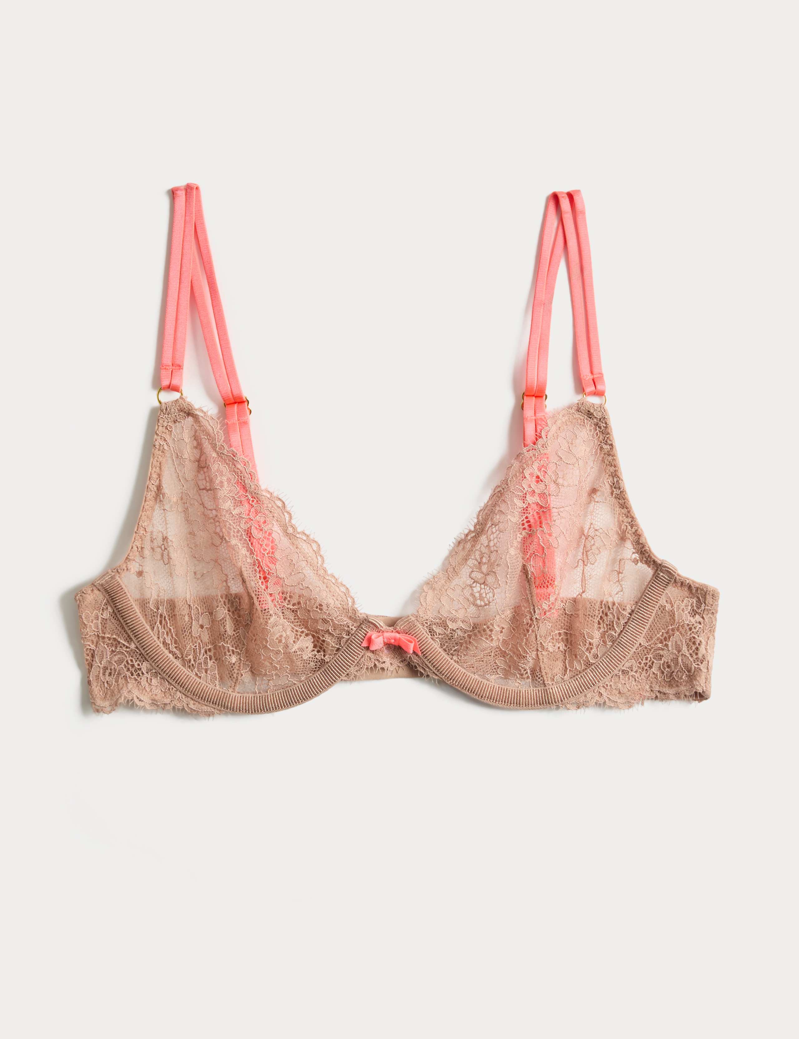 Ida Lace Wired Plunge Bra (A-E) 2 of 7