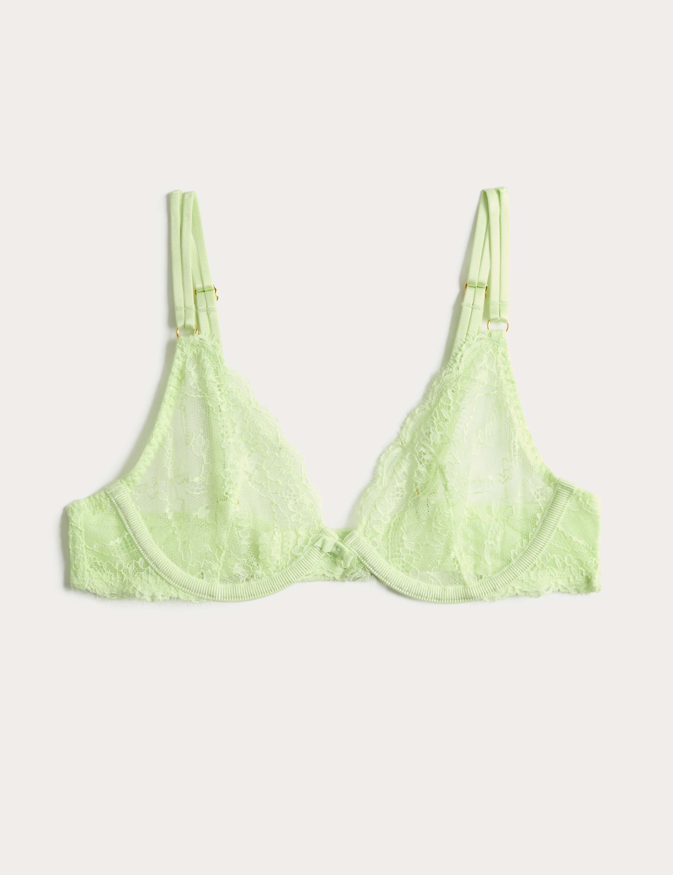 Ida Lace Wired Plunge Bra (A-E) 2 of 7