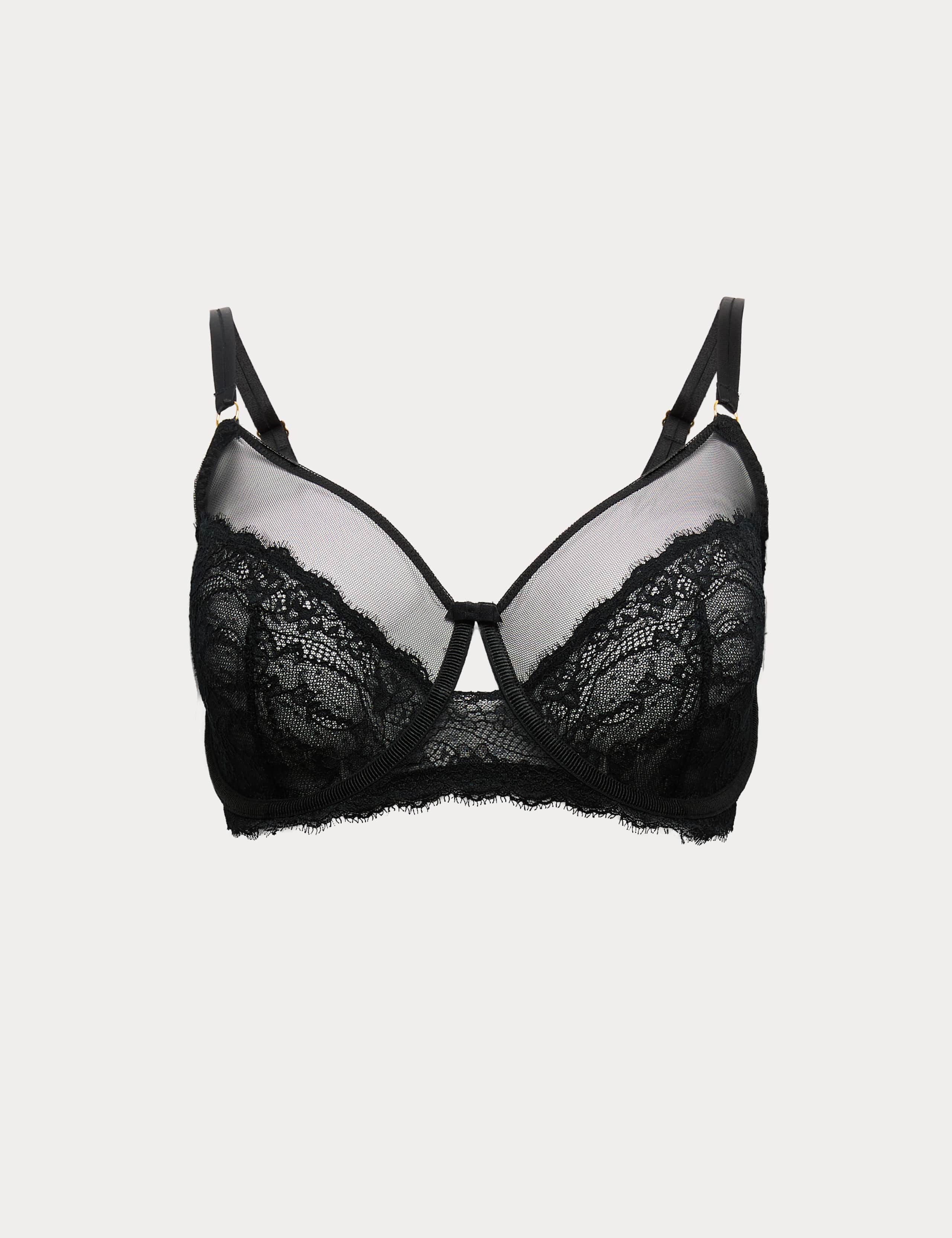 Ida Lace Wired Minimiser Bra (C-G) 2 of 8