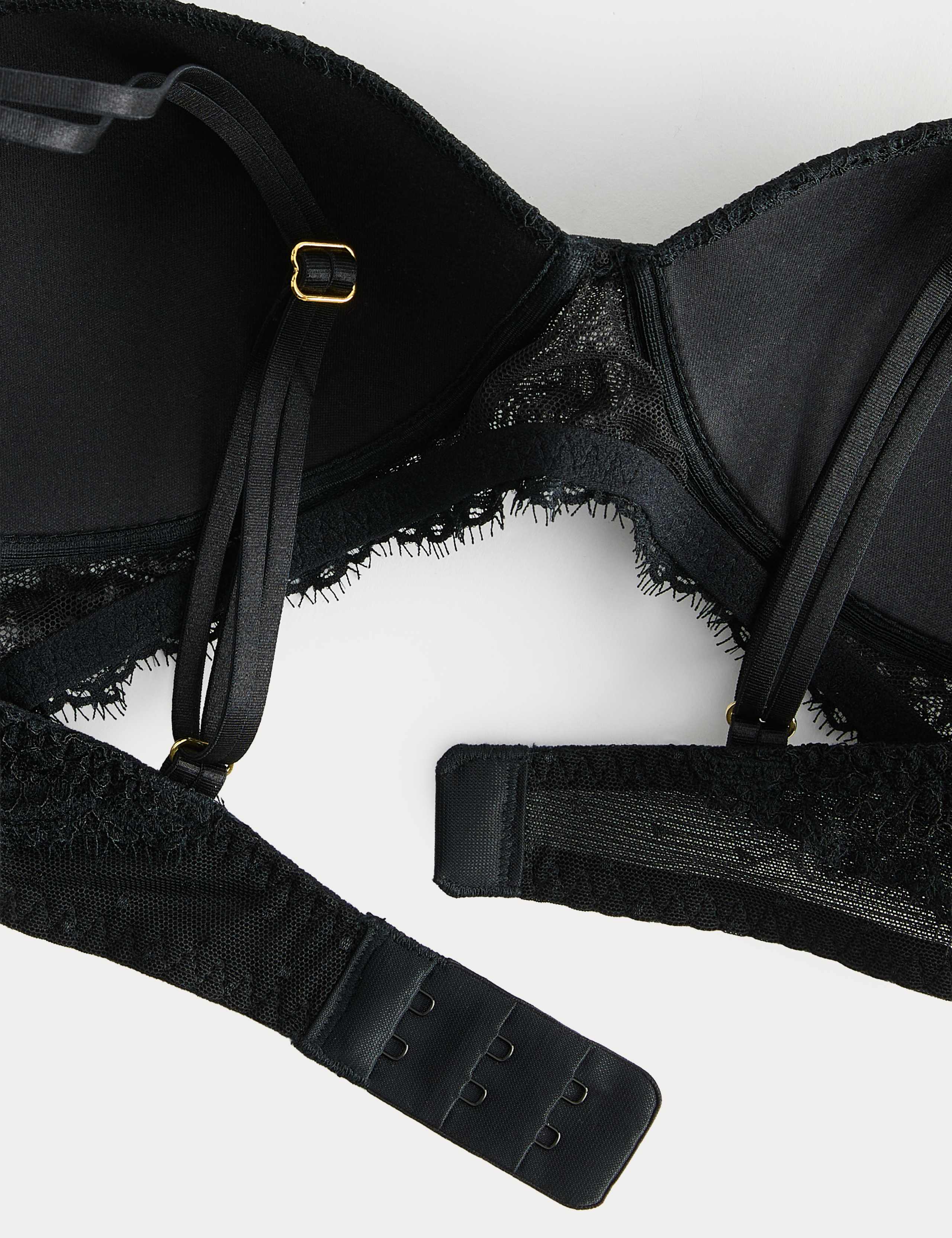 Ida Lace Non Wired Plunge Bra (A-E) 3 of 3