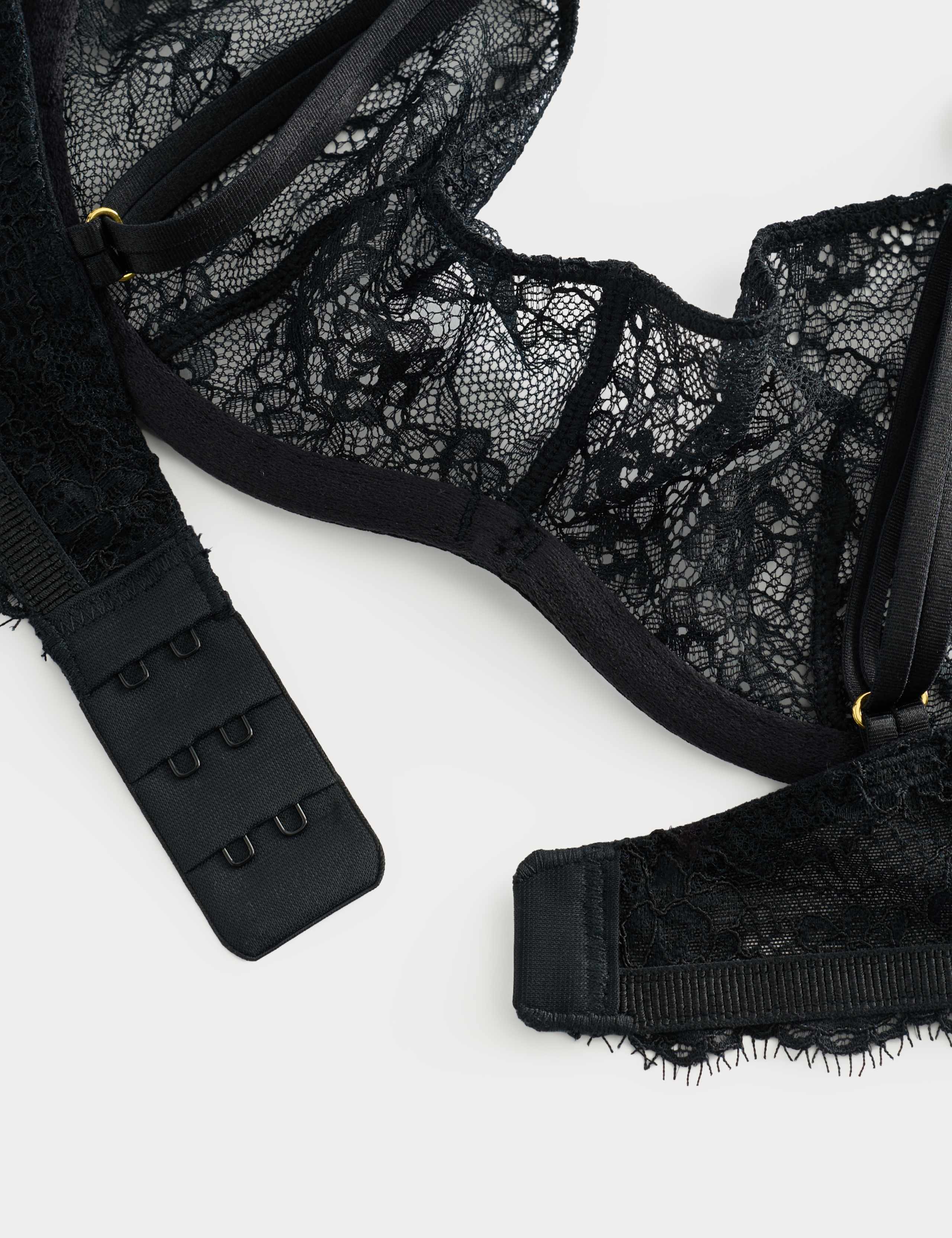 Ida Lace Wired Scoop Bra (A-E) 3 of 3