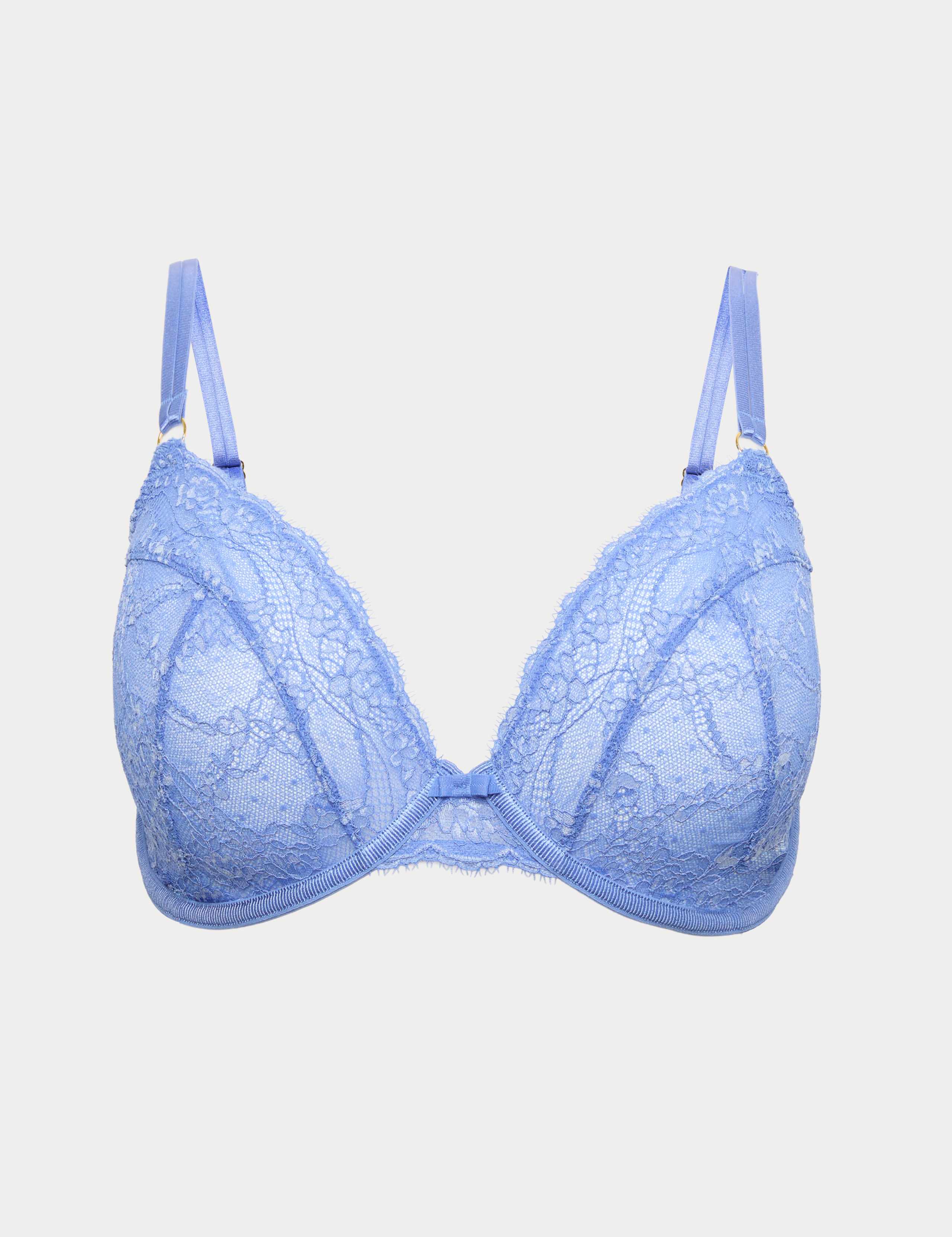 Ida Lace Wired Plunge Bra F-H 2 of 8