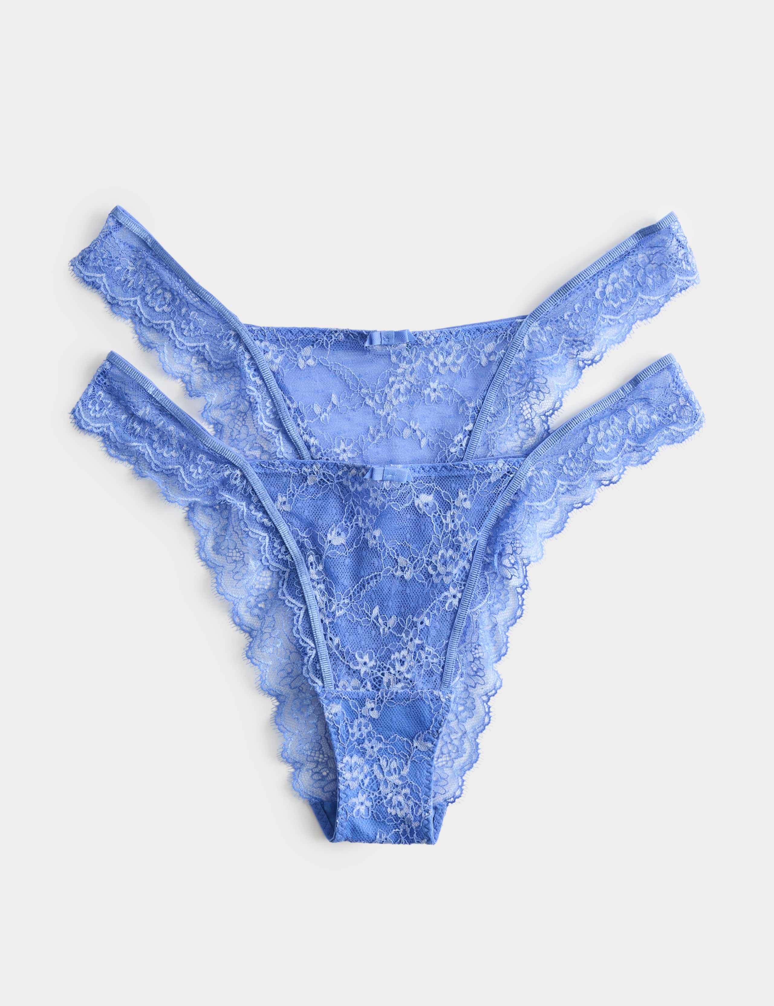 2 Pack Ida Lace Miami Knickers 1 of 5