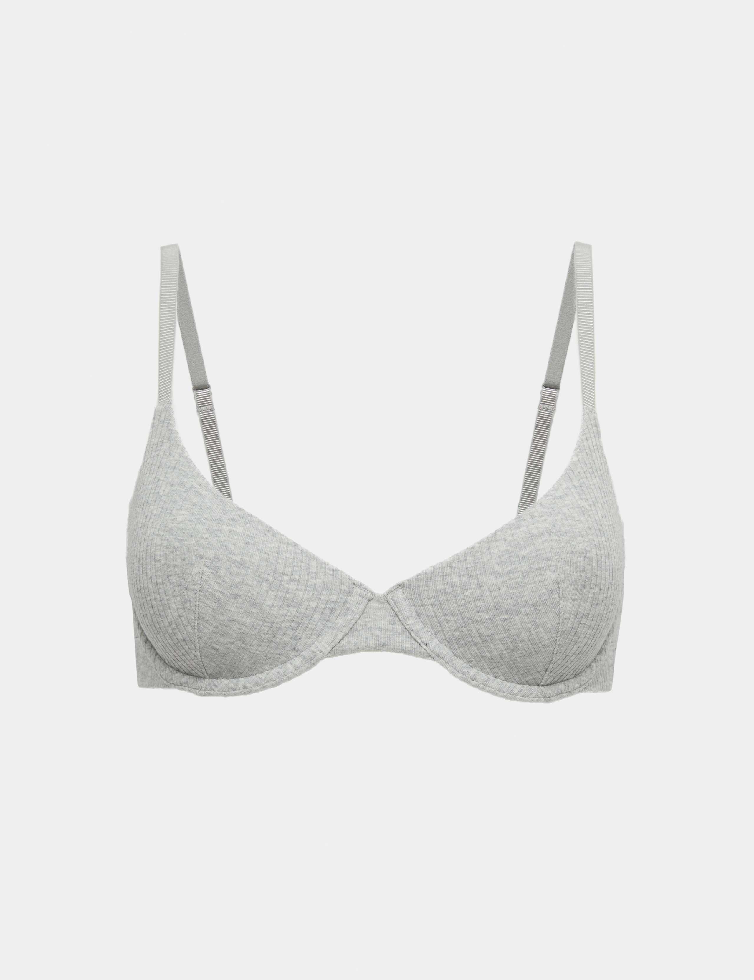 Asta Rib Wired Scoop Demi Cup Bra (A-E) 2 of 6