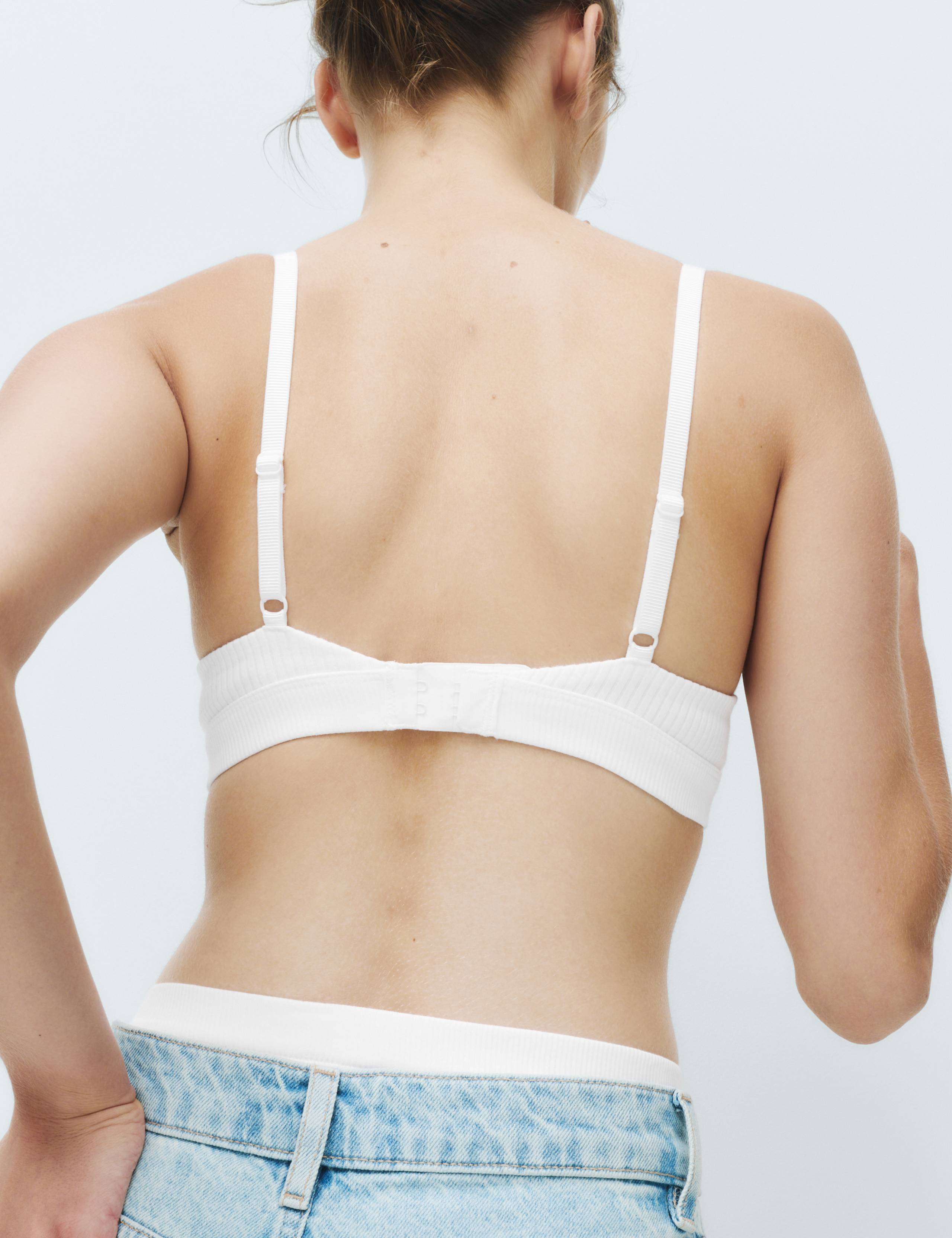 Asta Cotton Blend Padded Demi Cup Bra (A-E) 5 of 6