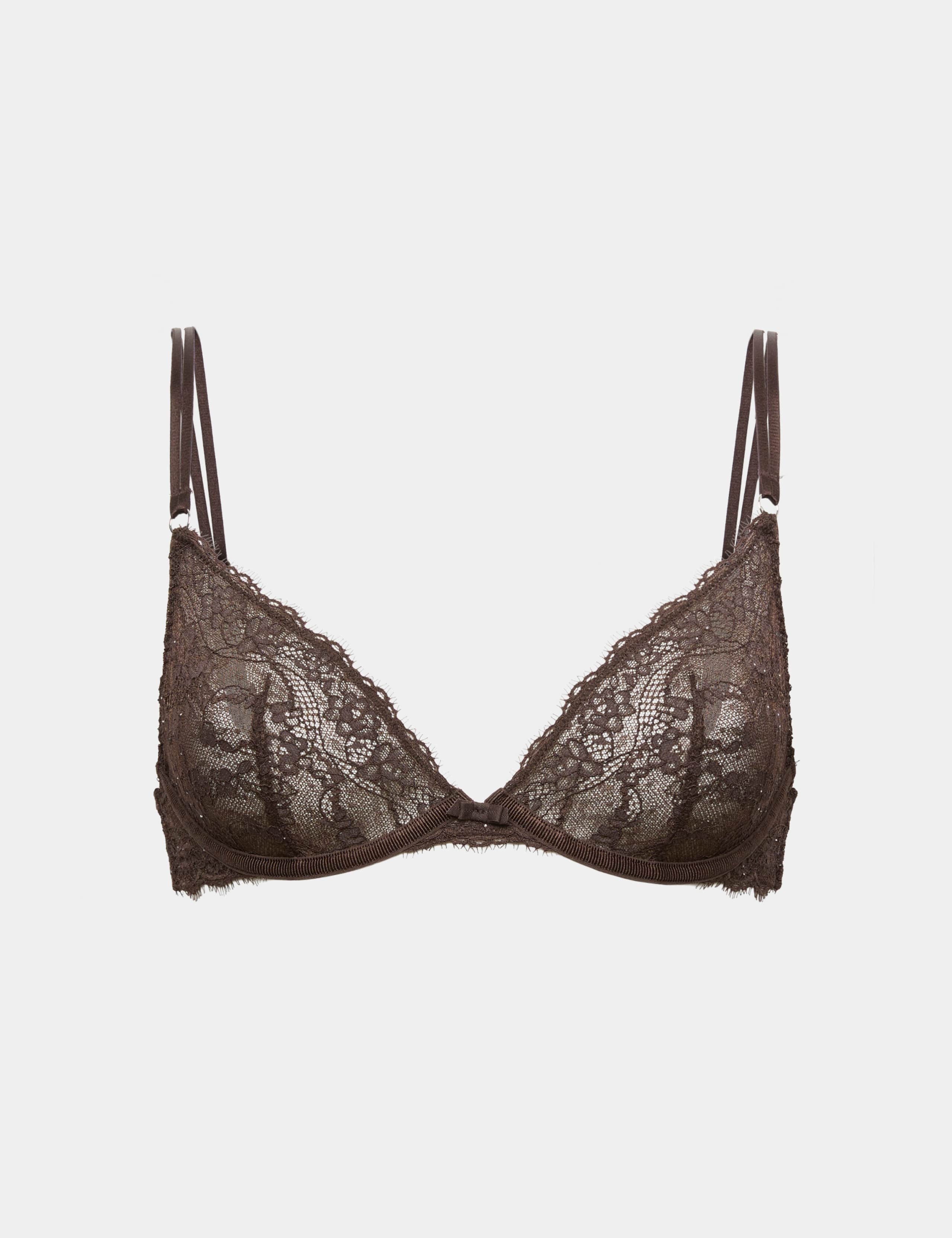 Ida Lace Wired Plunge Bra A-E 2 of 6