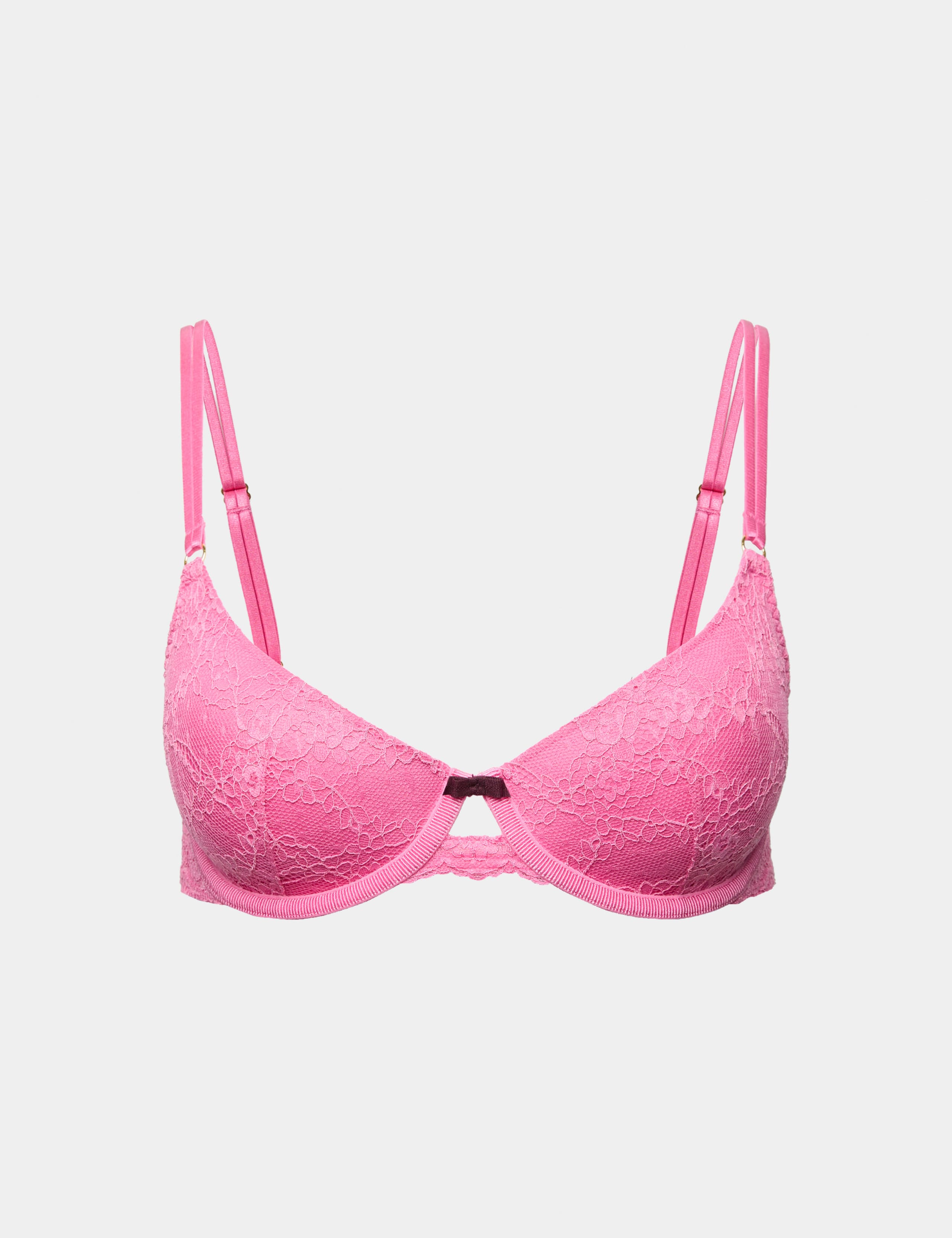 Ida Lace Wired Scoop Demi Cup Bra A-E 2 of 7