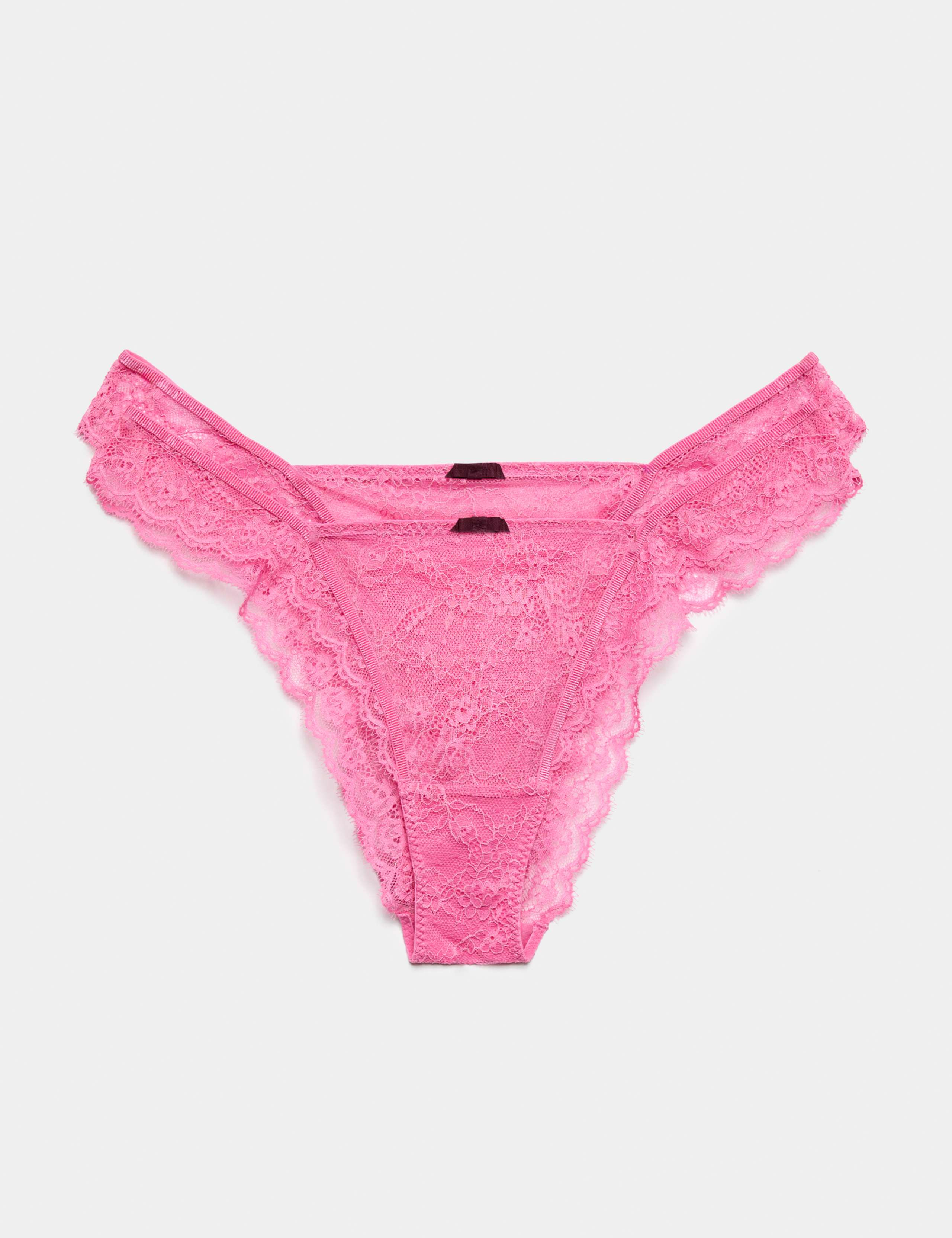 2 Pack Ida Lace Miami Knickers 1 of 4