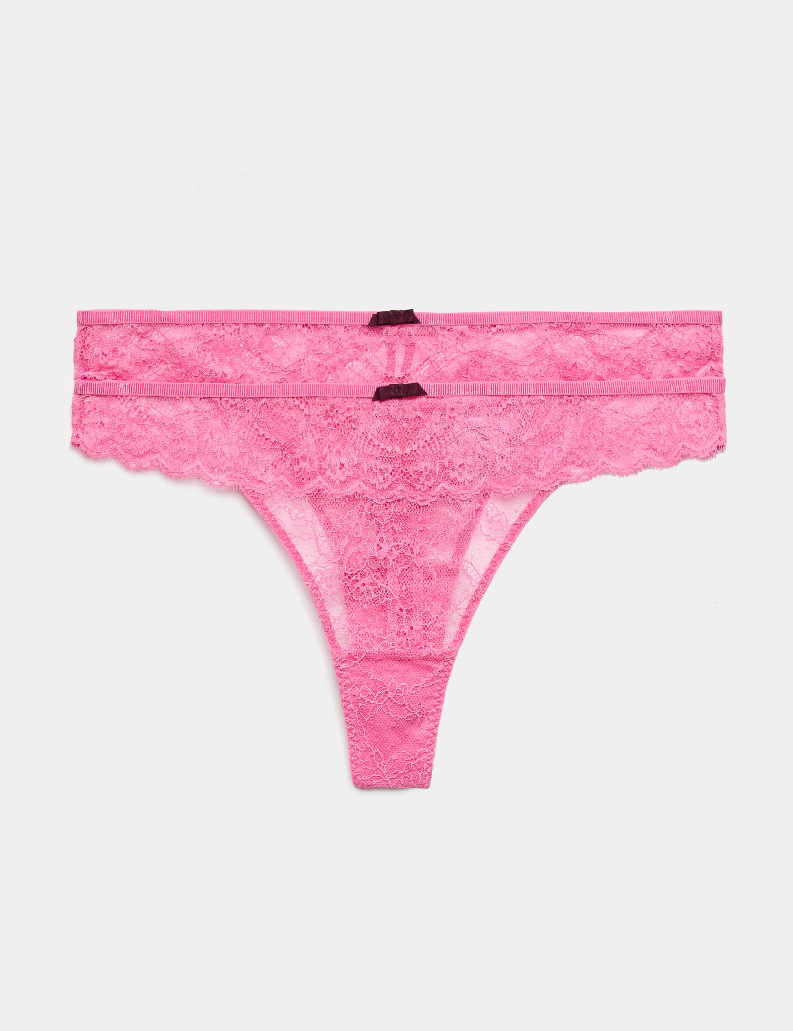 2 Pack Ida Lace Thongs 1 of 4
