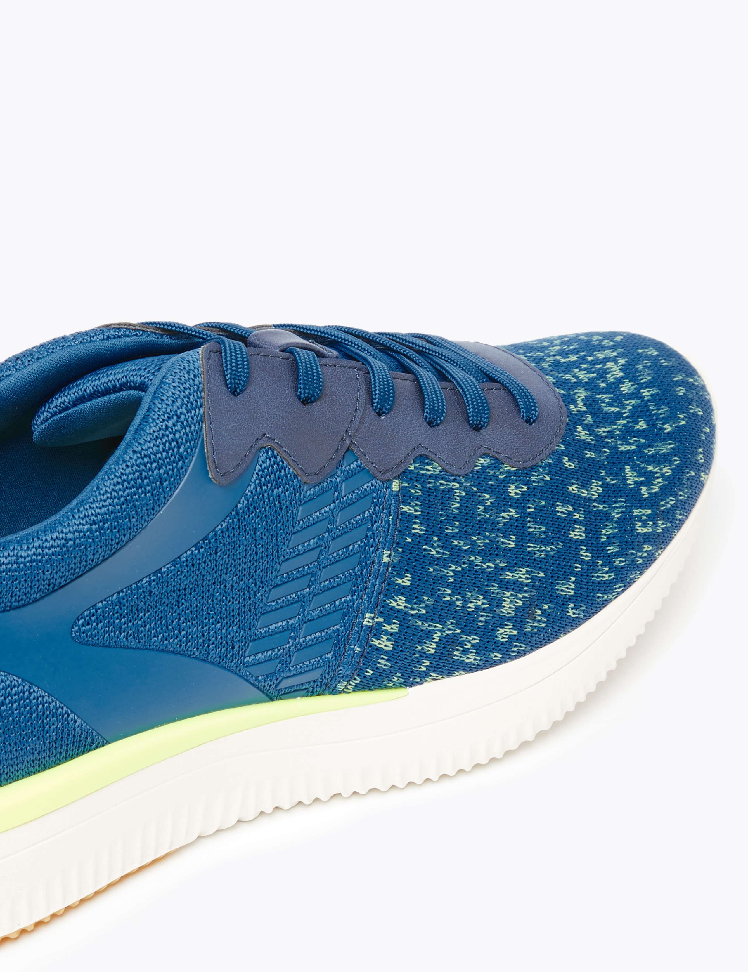 Knitted Lace-Up Active Trainers 4 of 5
