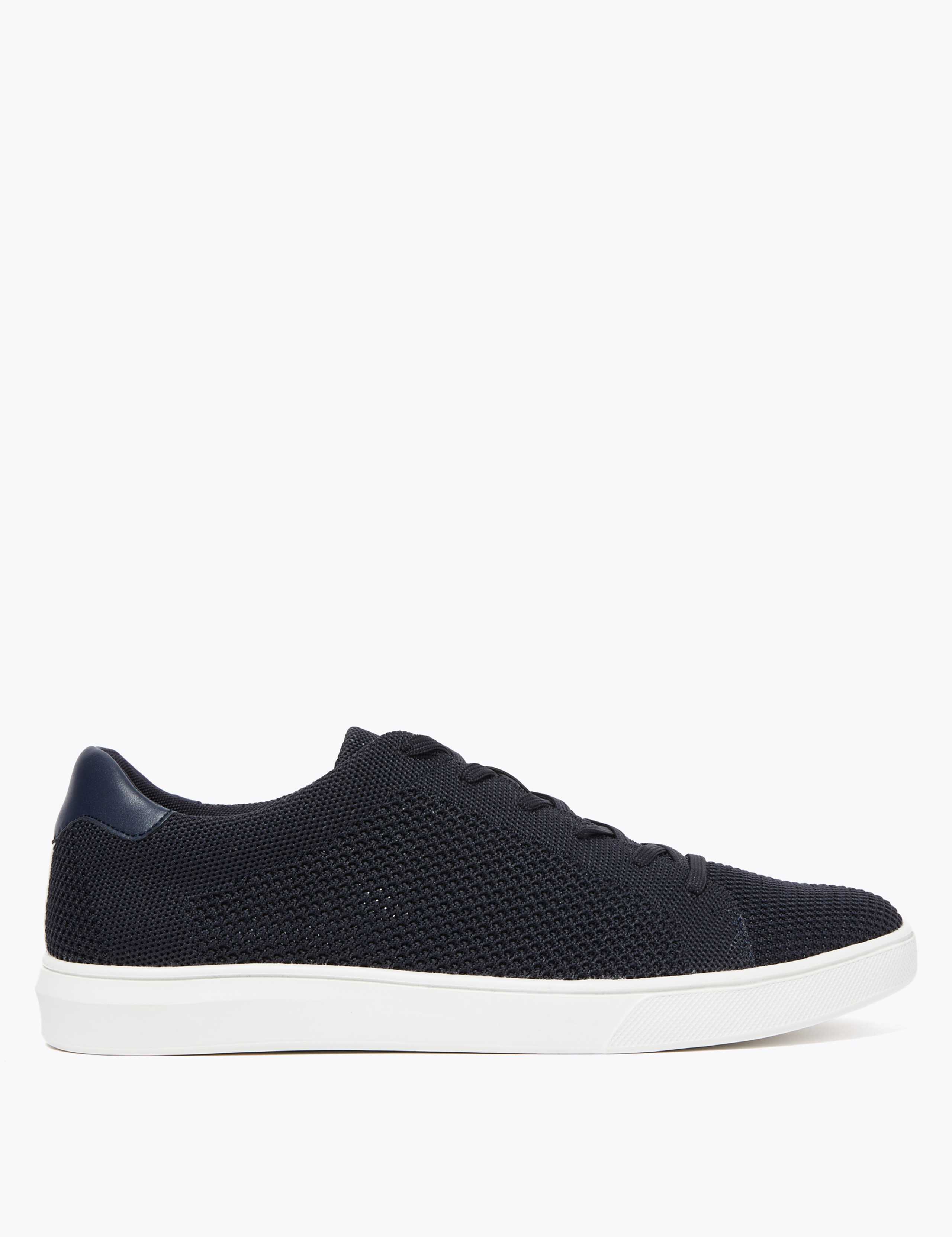 Knitted Lace-Up Trainers 2 of 5