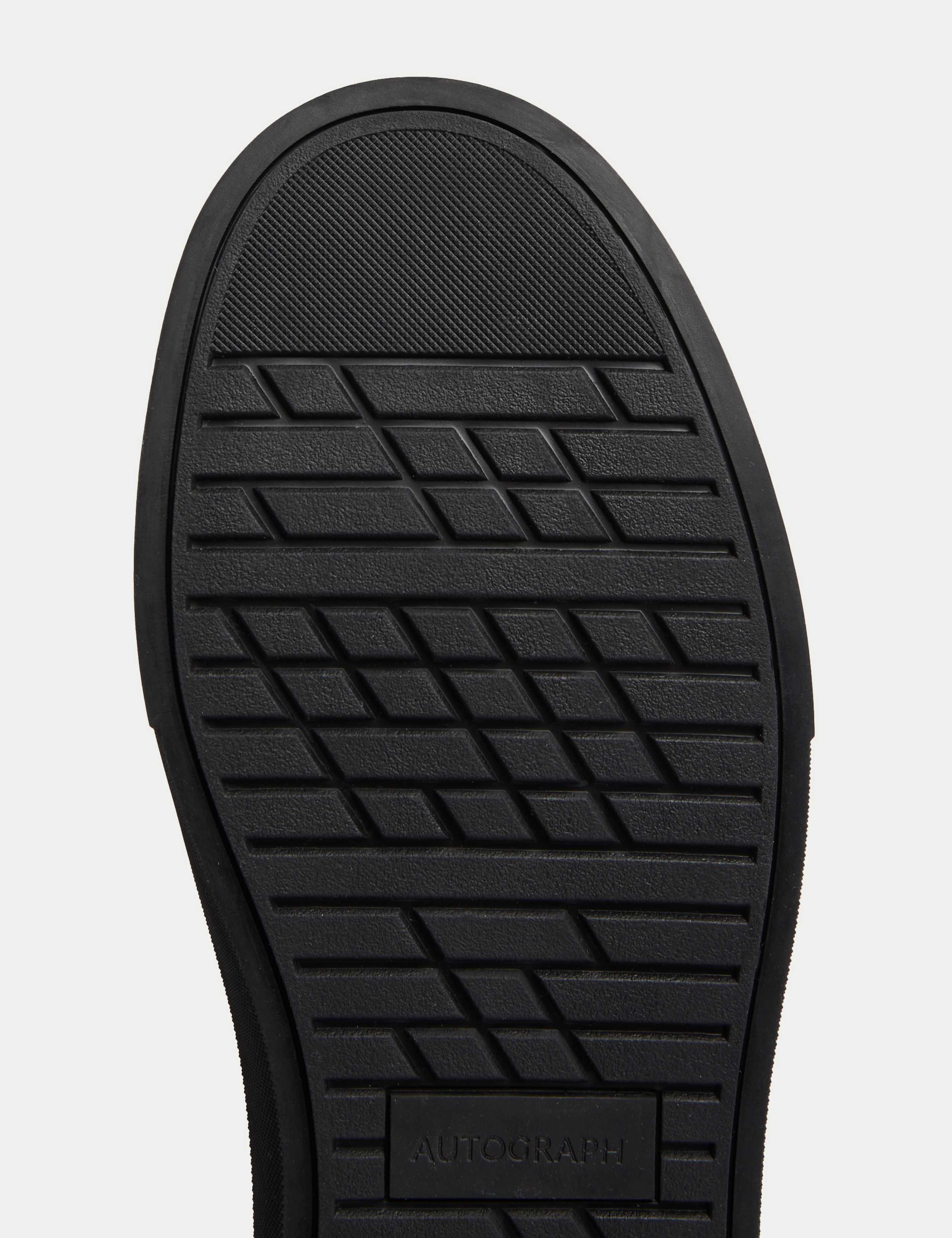 Leather Lace Up Trainers with Freshfeet™ 4 of 4
