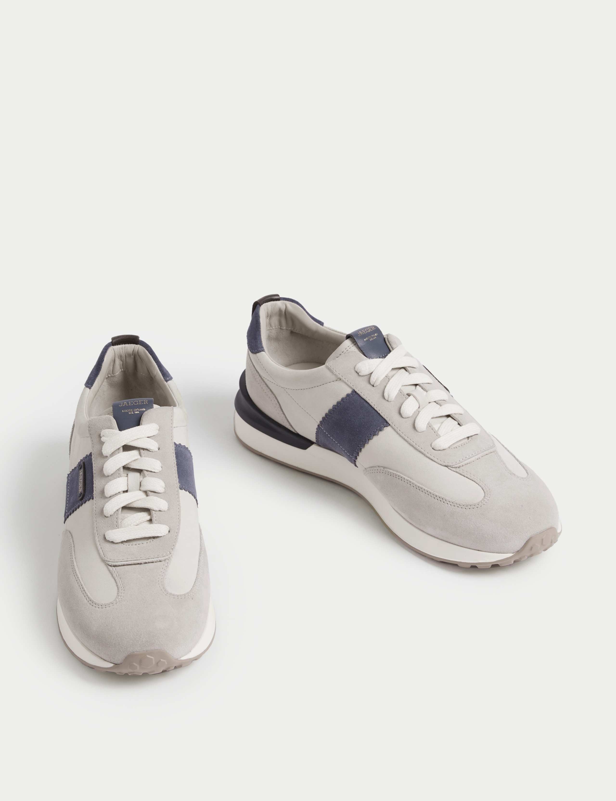 Leather Lace Up Trainers 2 of 4