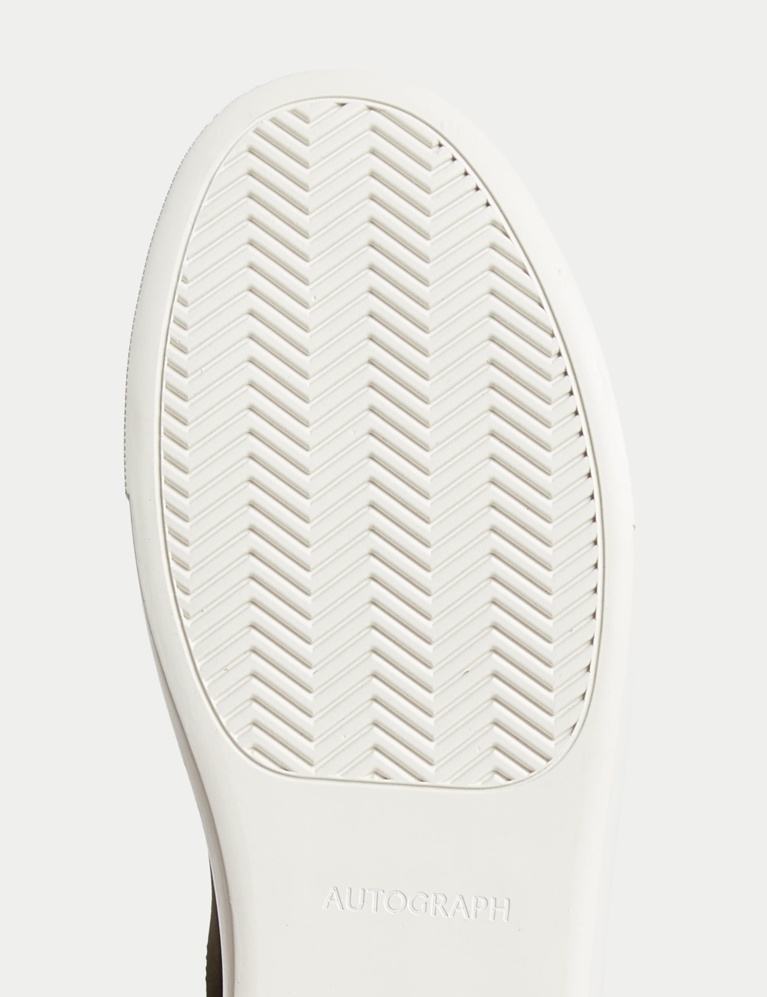Nubuck Leather Lace Up Trainers 4 of 4