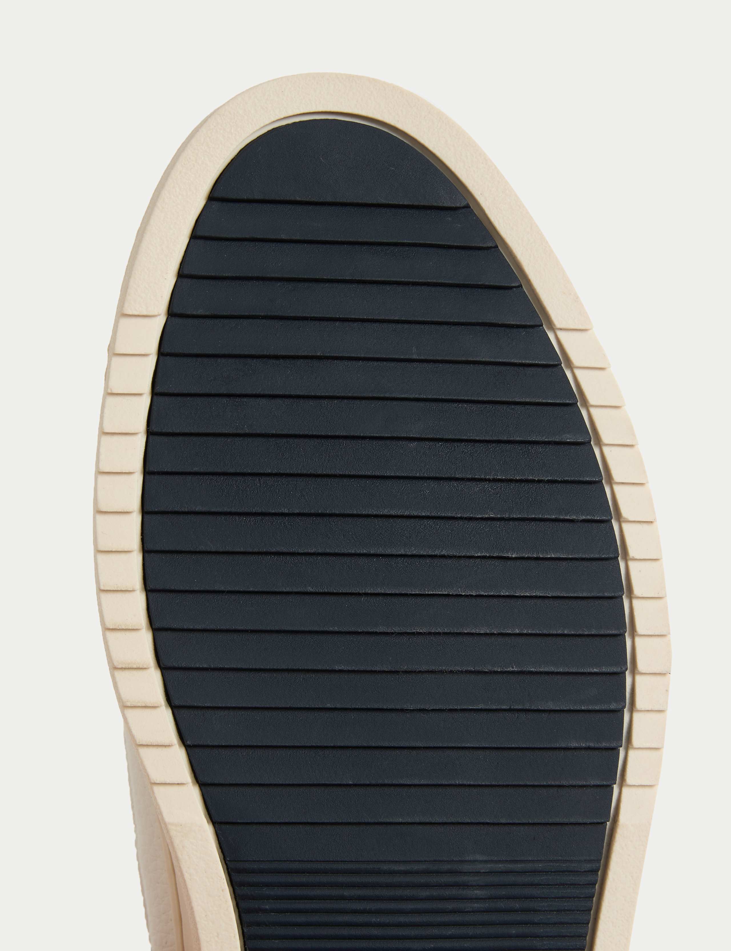Lace Up Retro Court Trainers 4 of 4