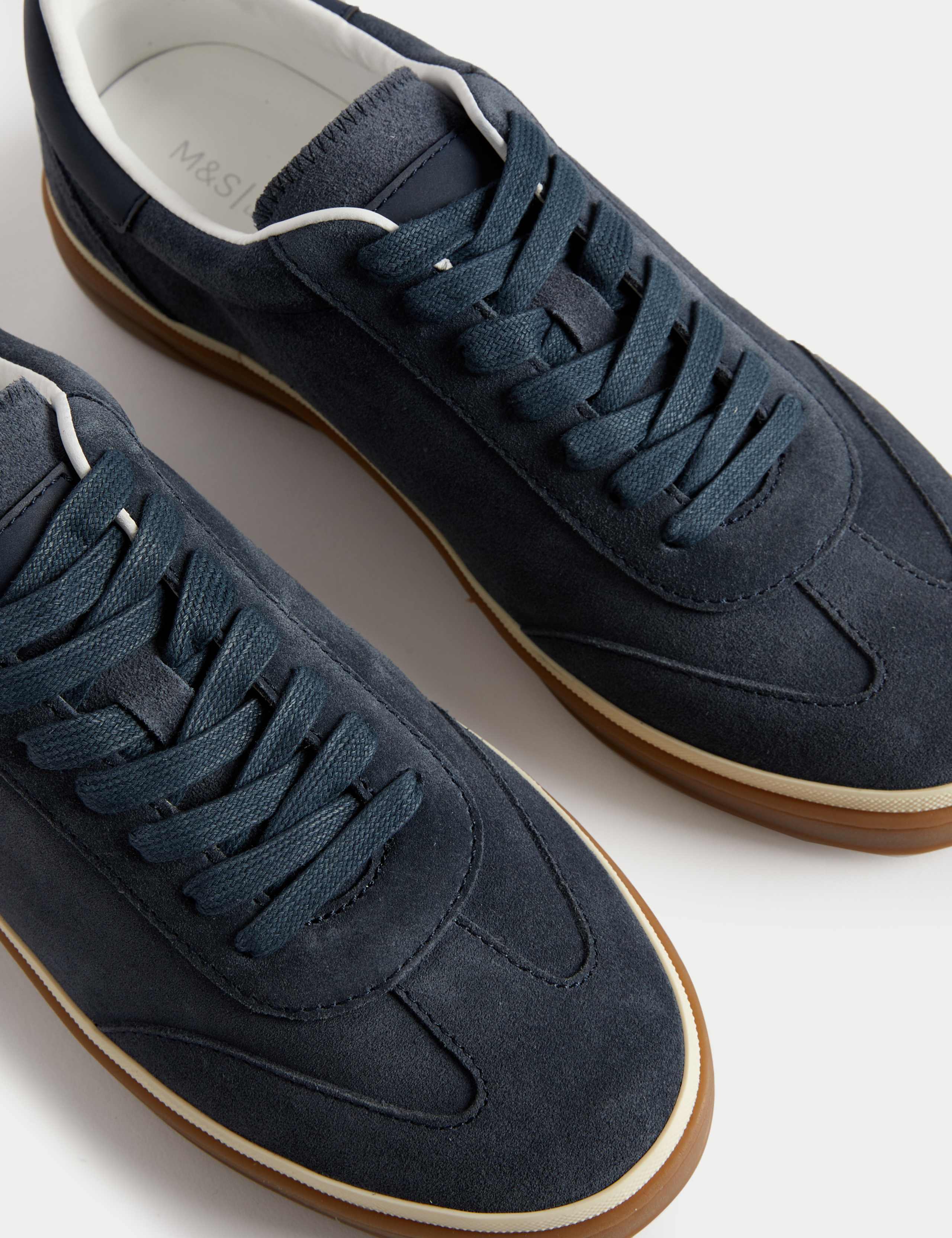 Suede Lace-Up Trainers 3 of 4