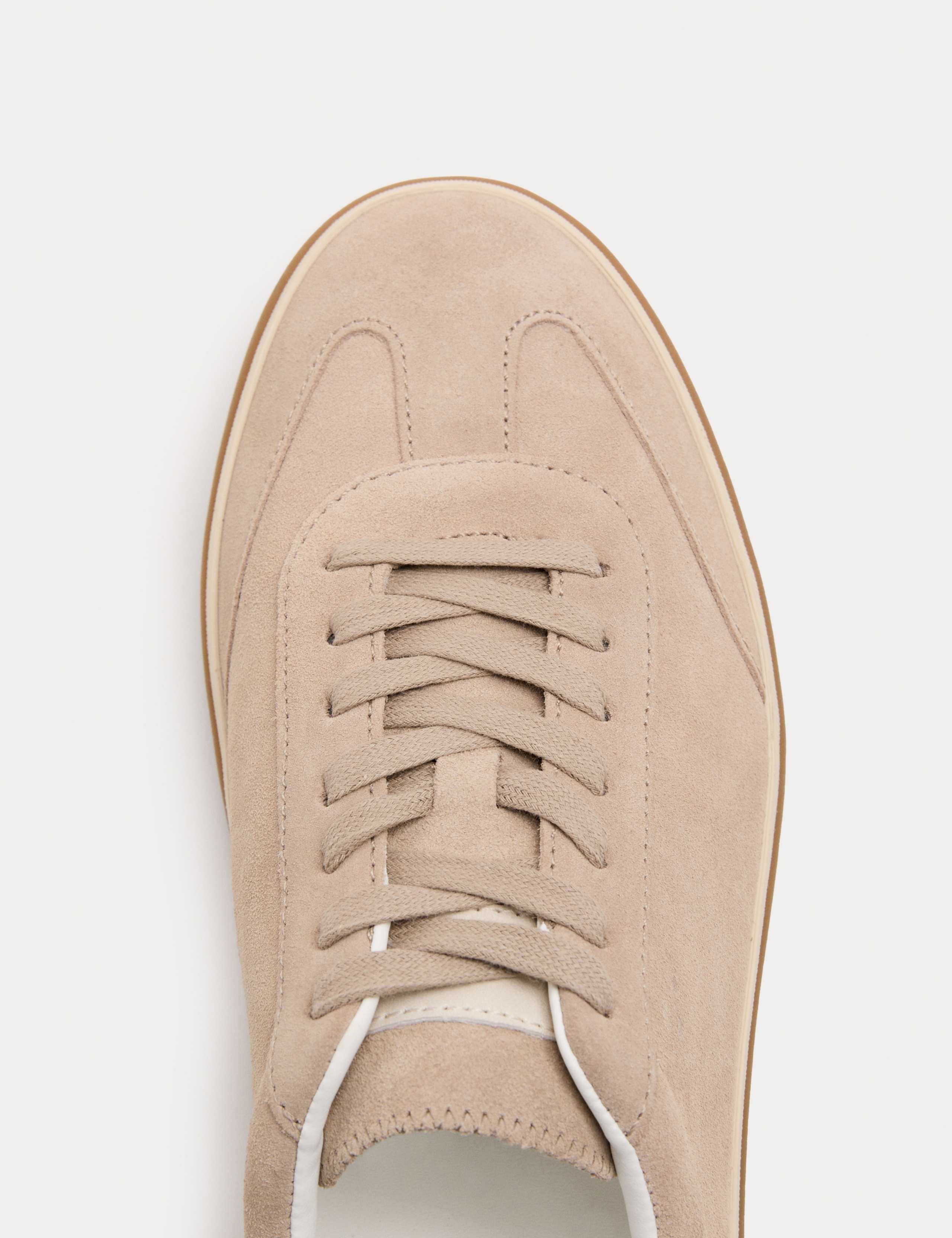 Suede Lace-Up Trainers 3 of 3