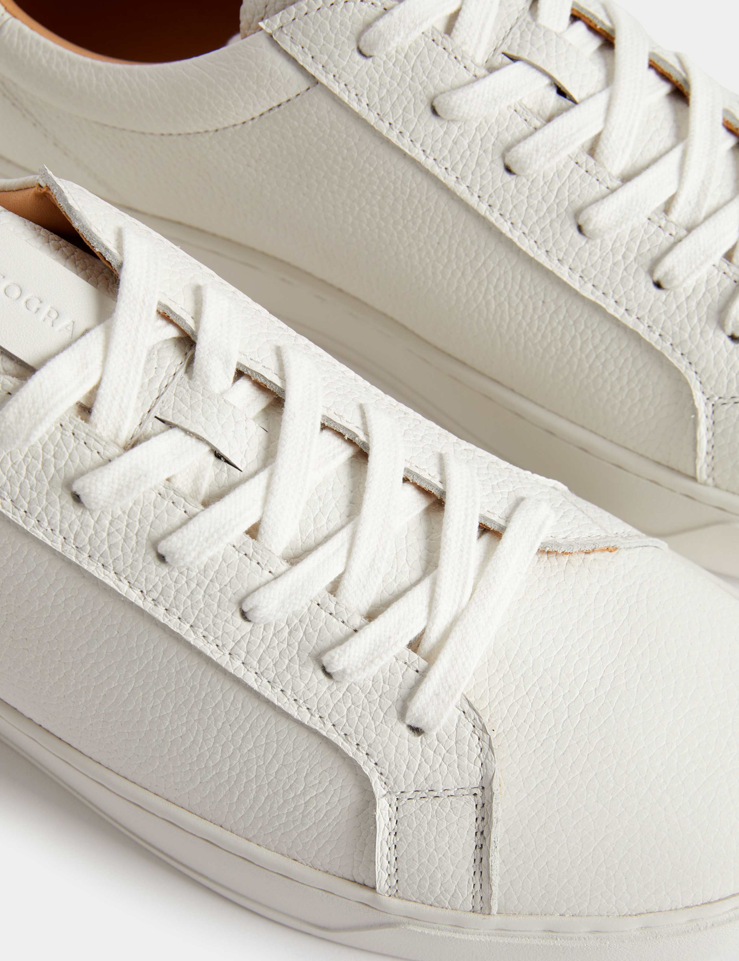 Leather Cupsole Trainers 3 of 4