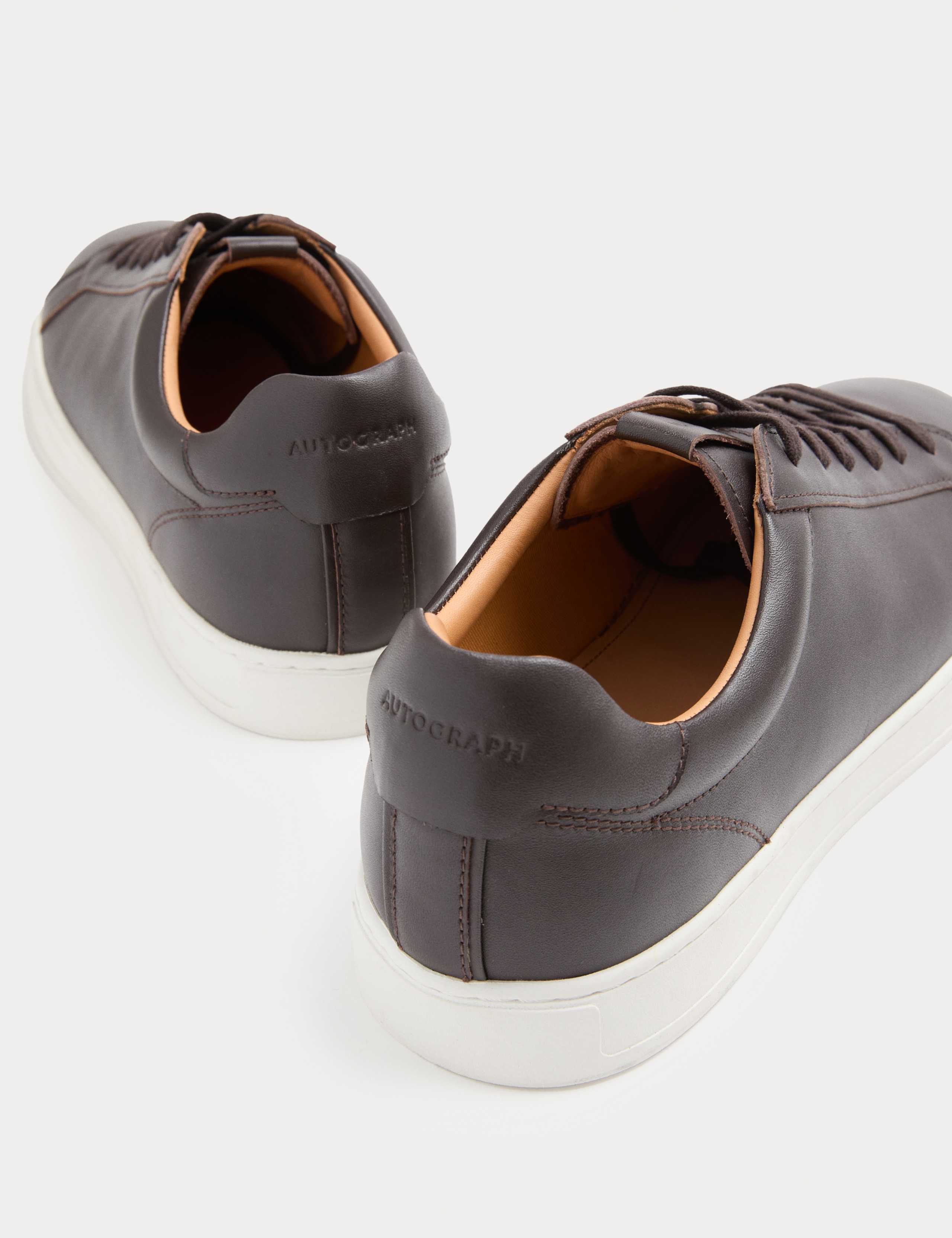 Leather Lace-Up Trainers 3 of 3