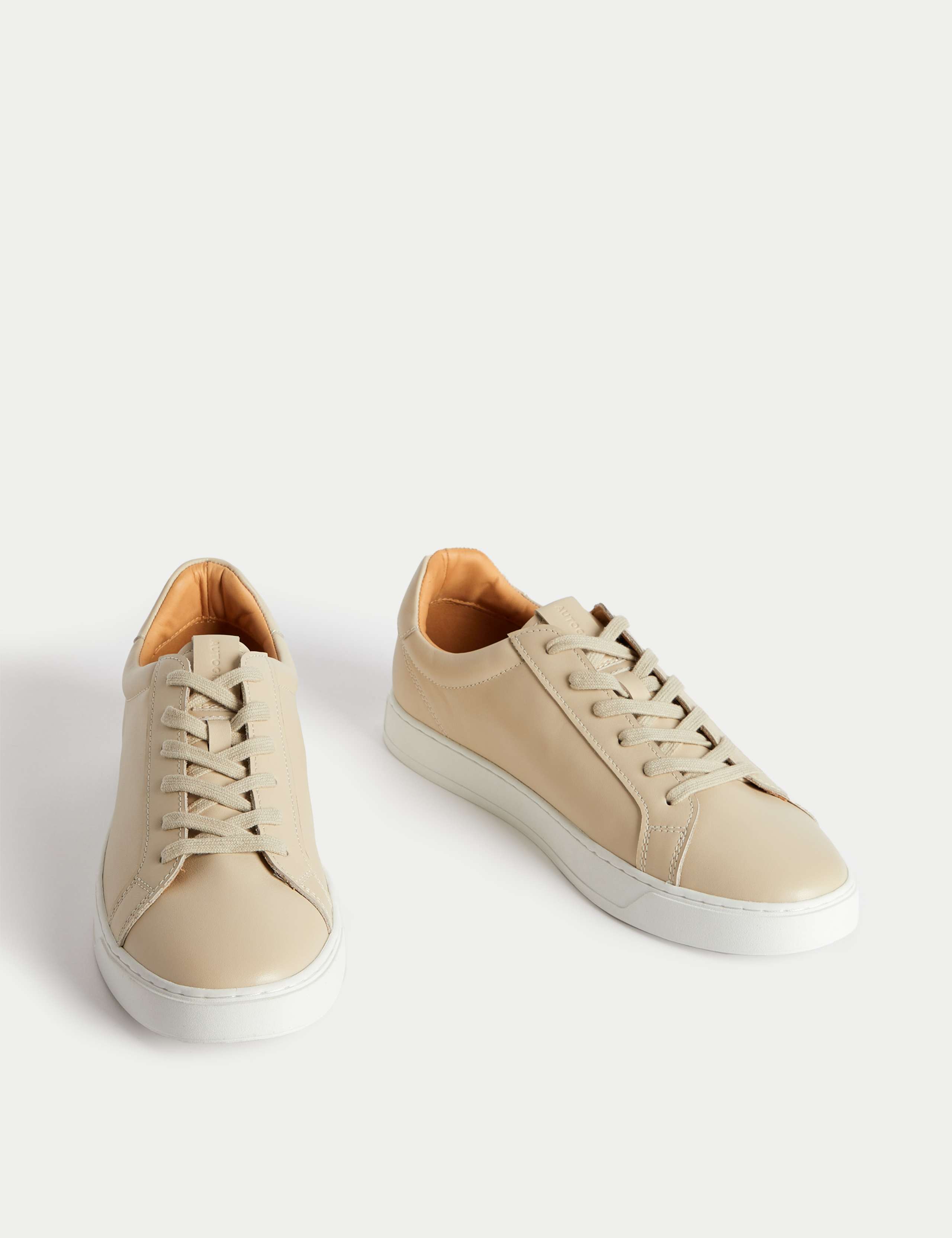 Leather Lace-Up Trainers 2 of 4
