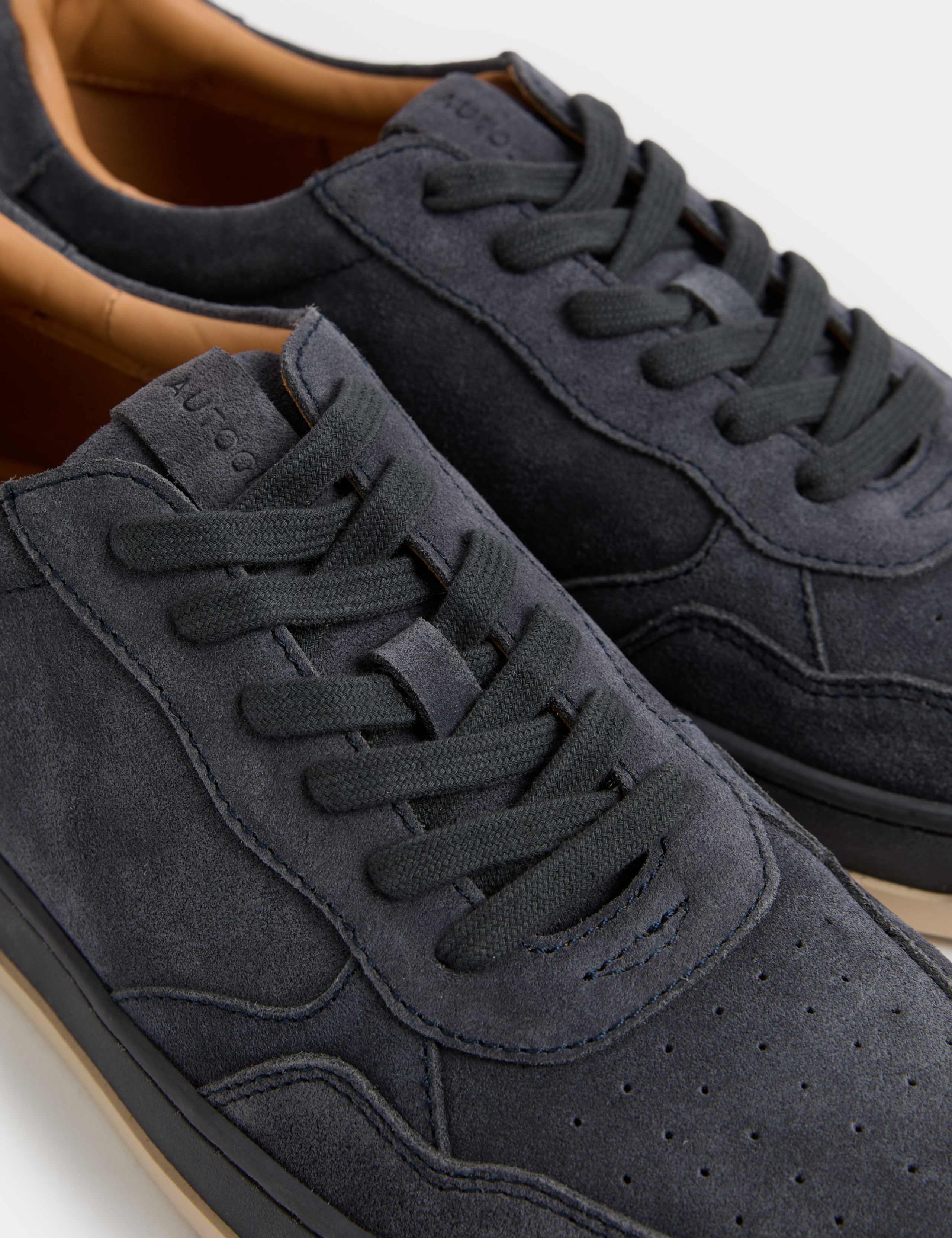 Suede Lace-Up Trainers 3 of 4