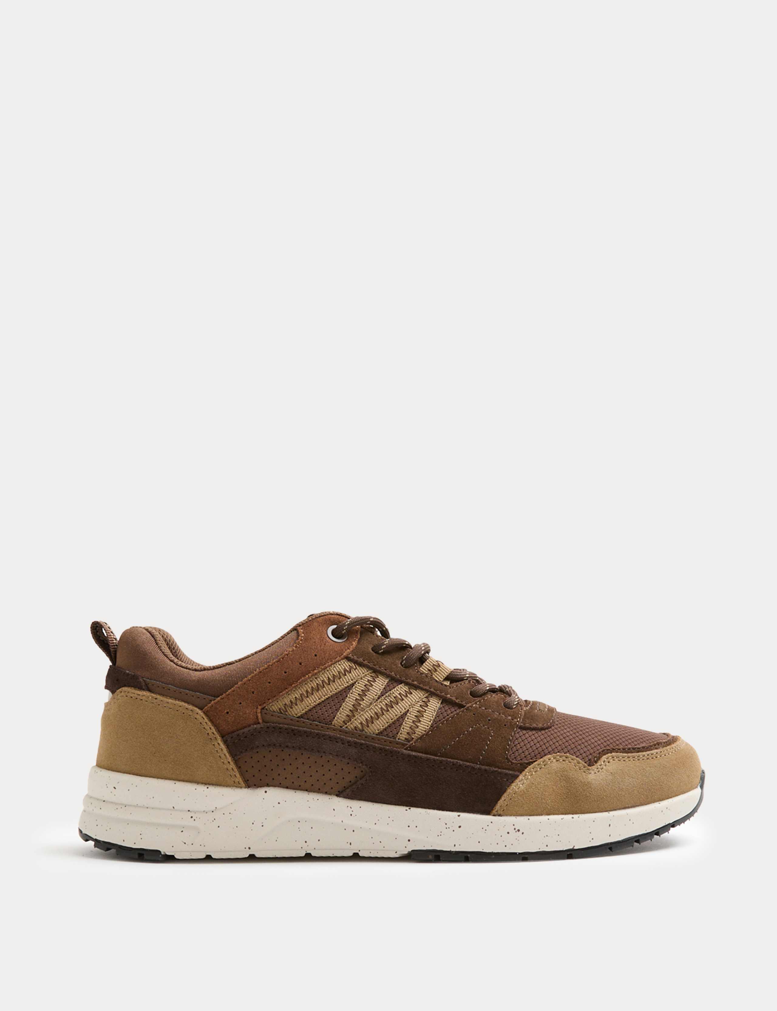 Suede Hiker Trainers 1 of 3