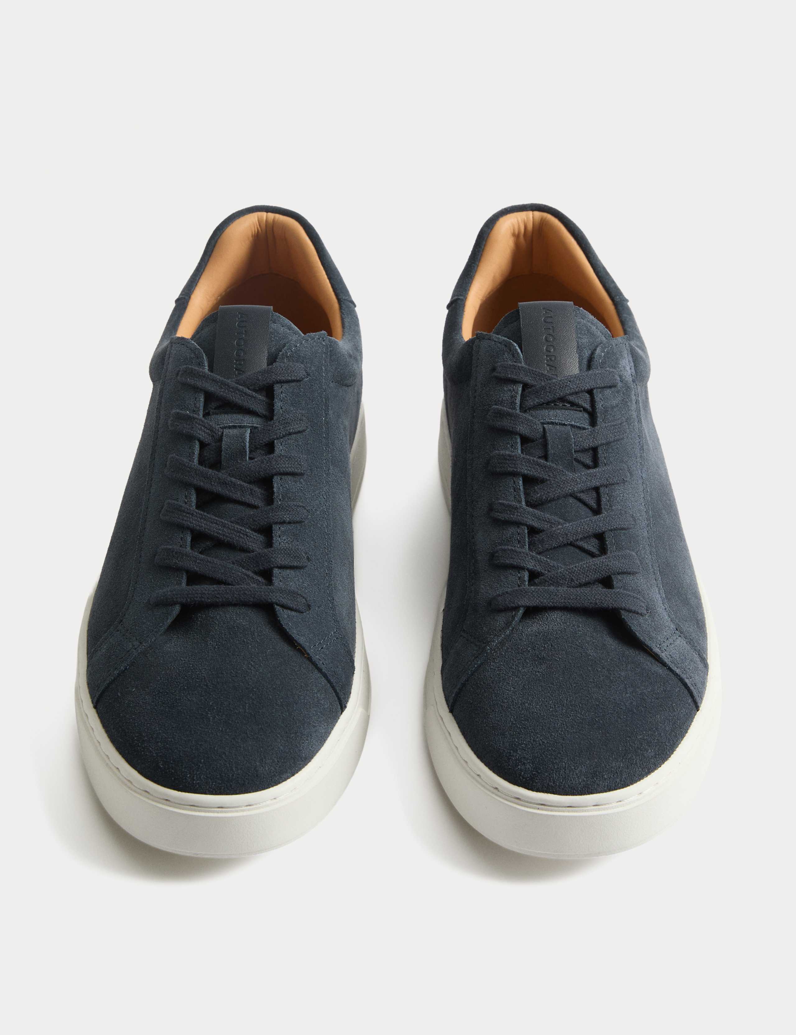 Suede Lace up Trainers 2 of 3