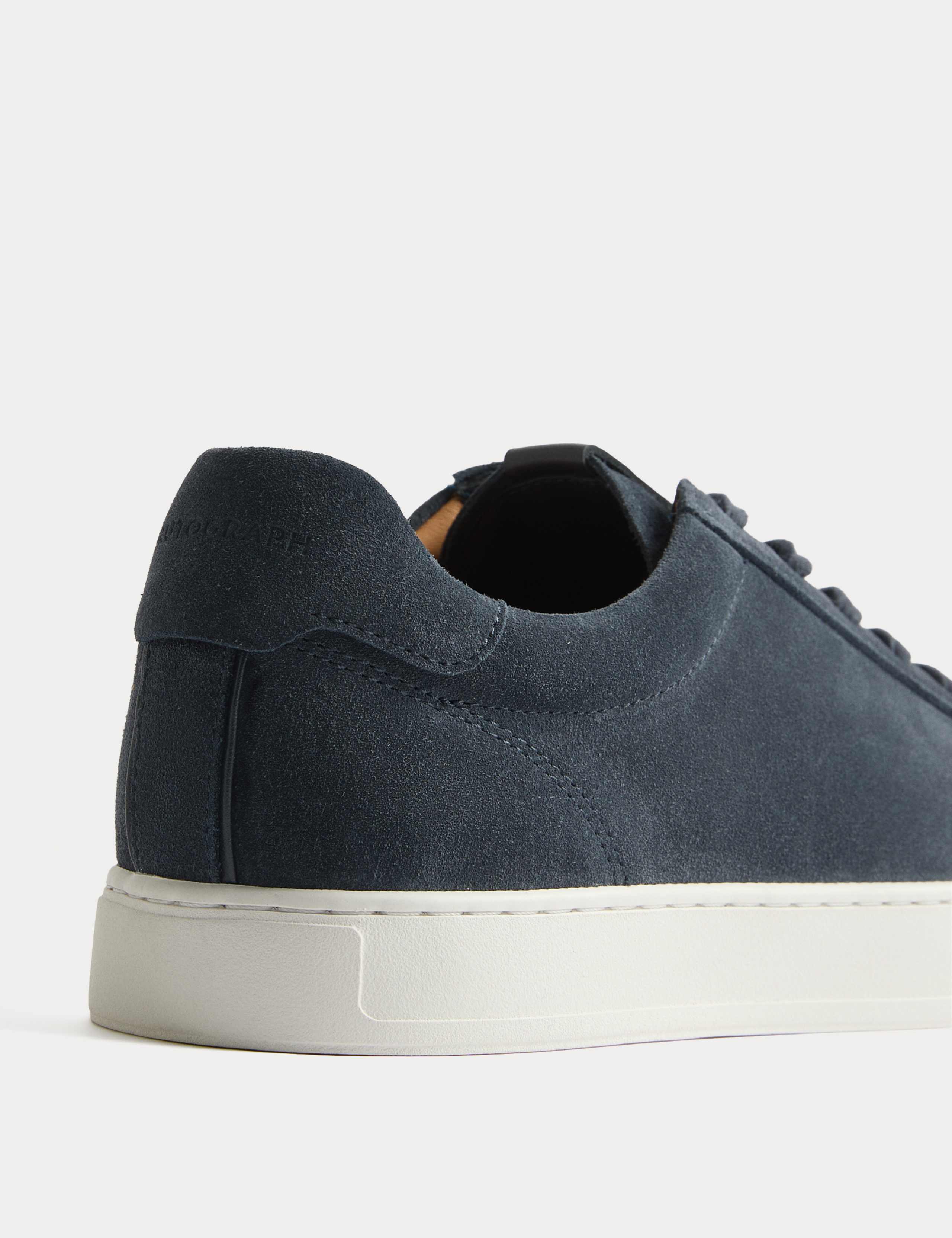 Suede Lace up Trainers 3 of 3