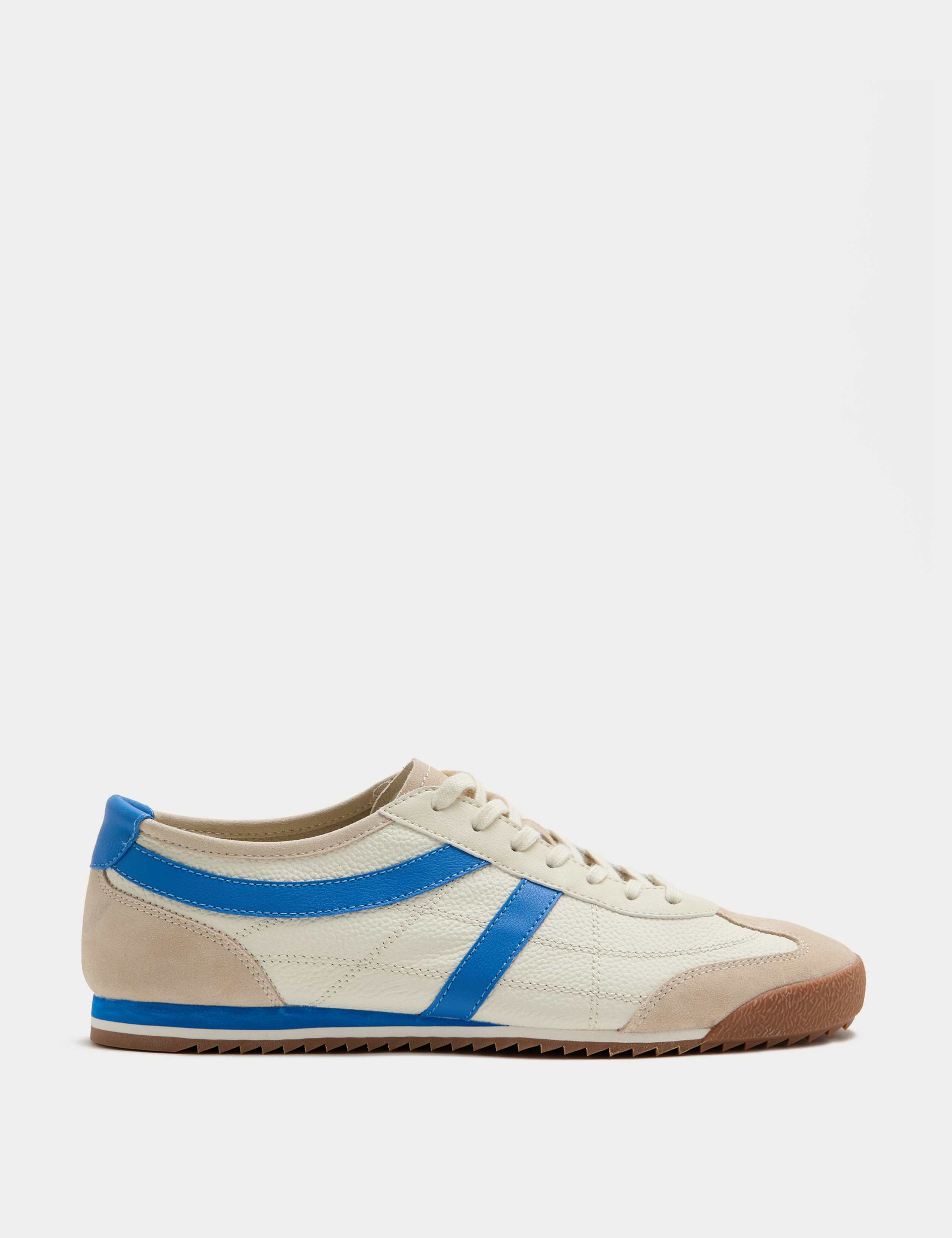 Slimline Leather Trainers 2 of 3