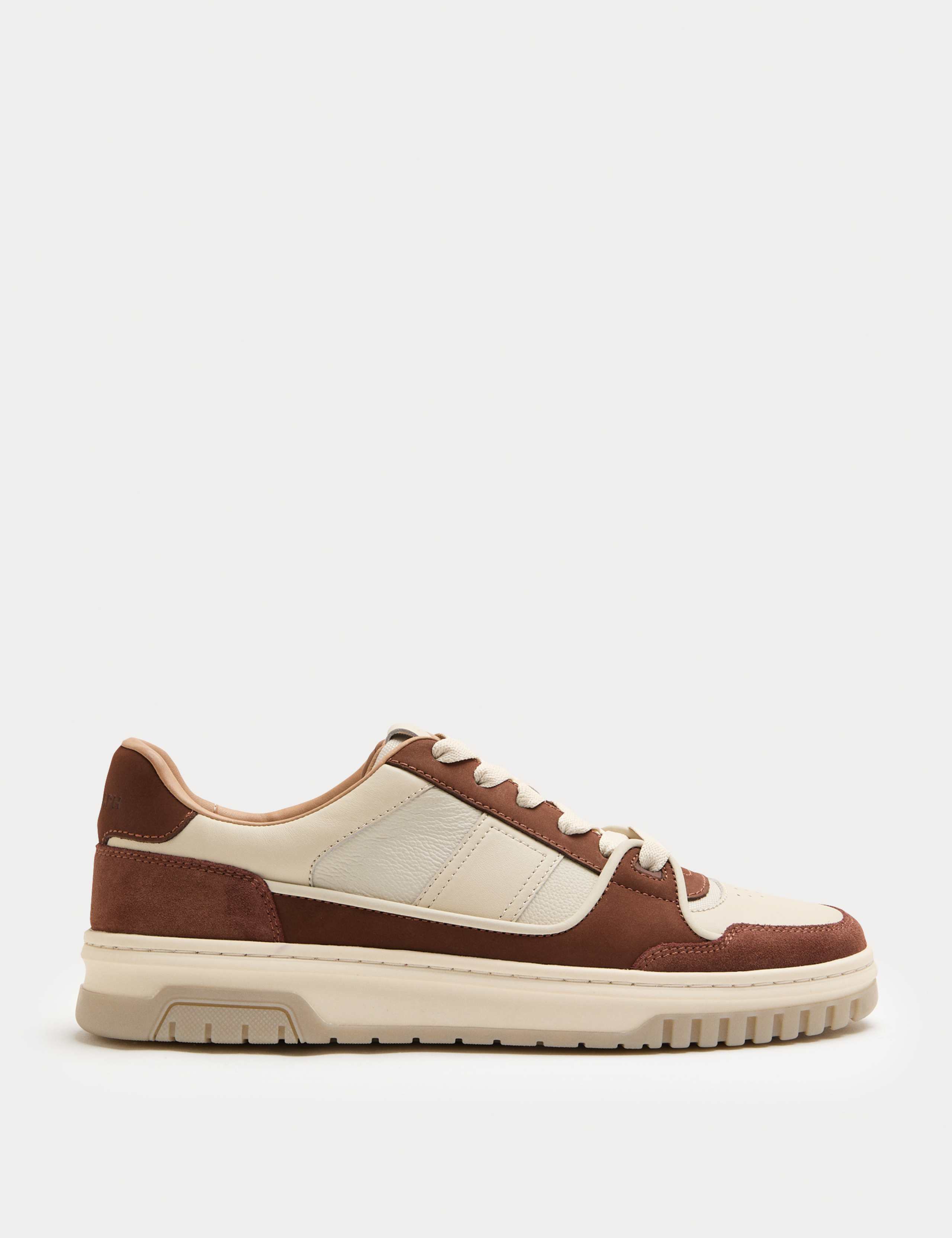 Leather Lace Up Skate Trainers 2 of 3