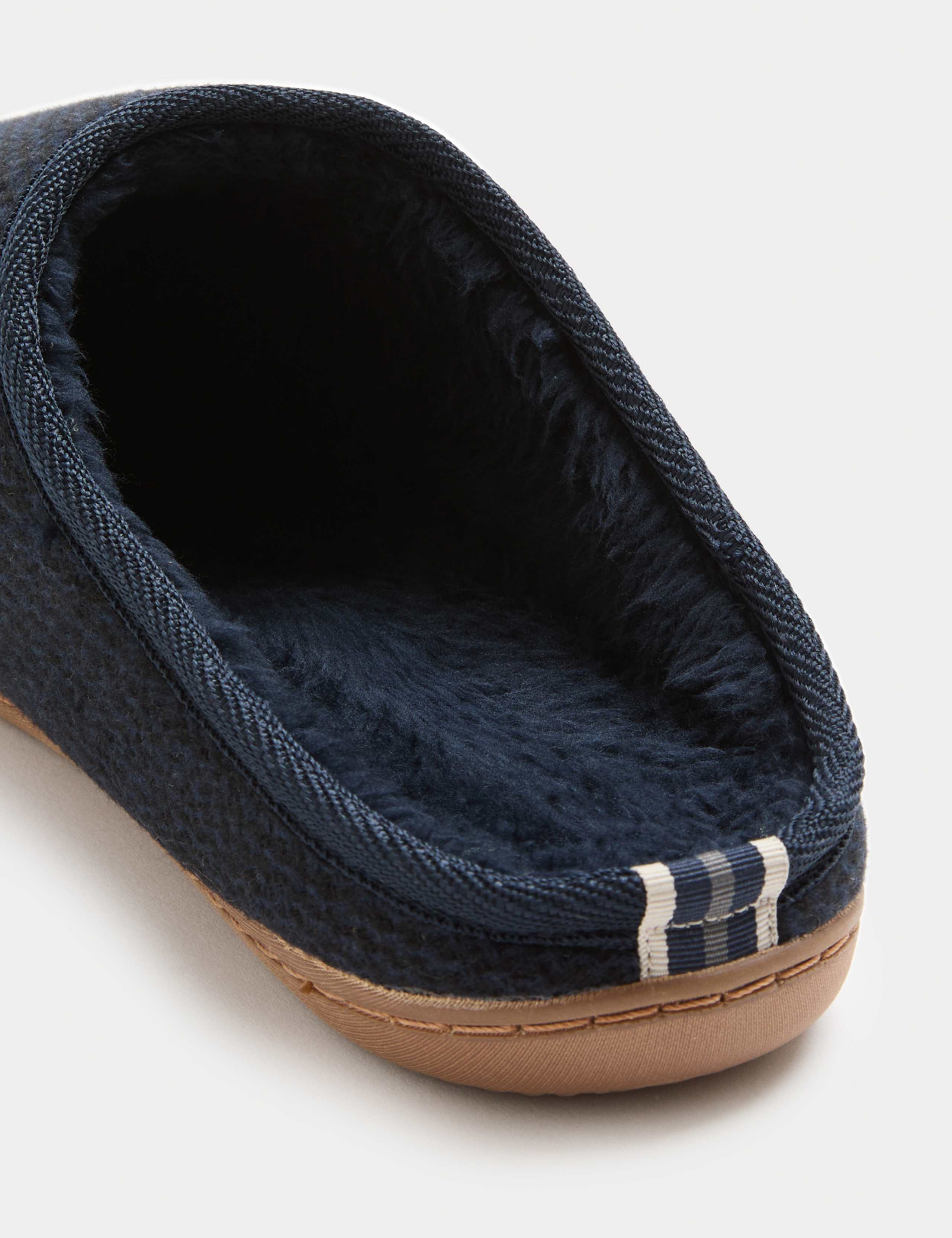 Textured Bumper Toe Mule Slippers with Freshfeet™ 3 of 3
