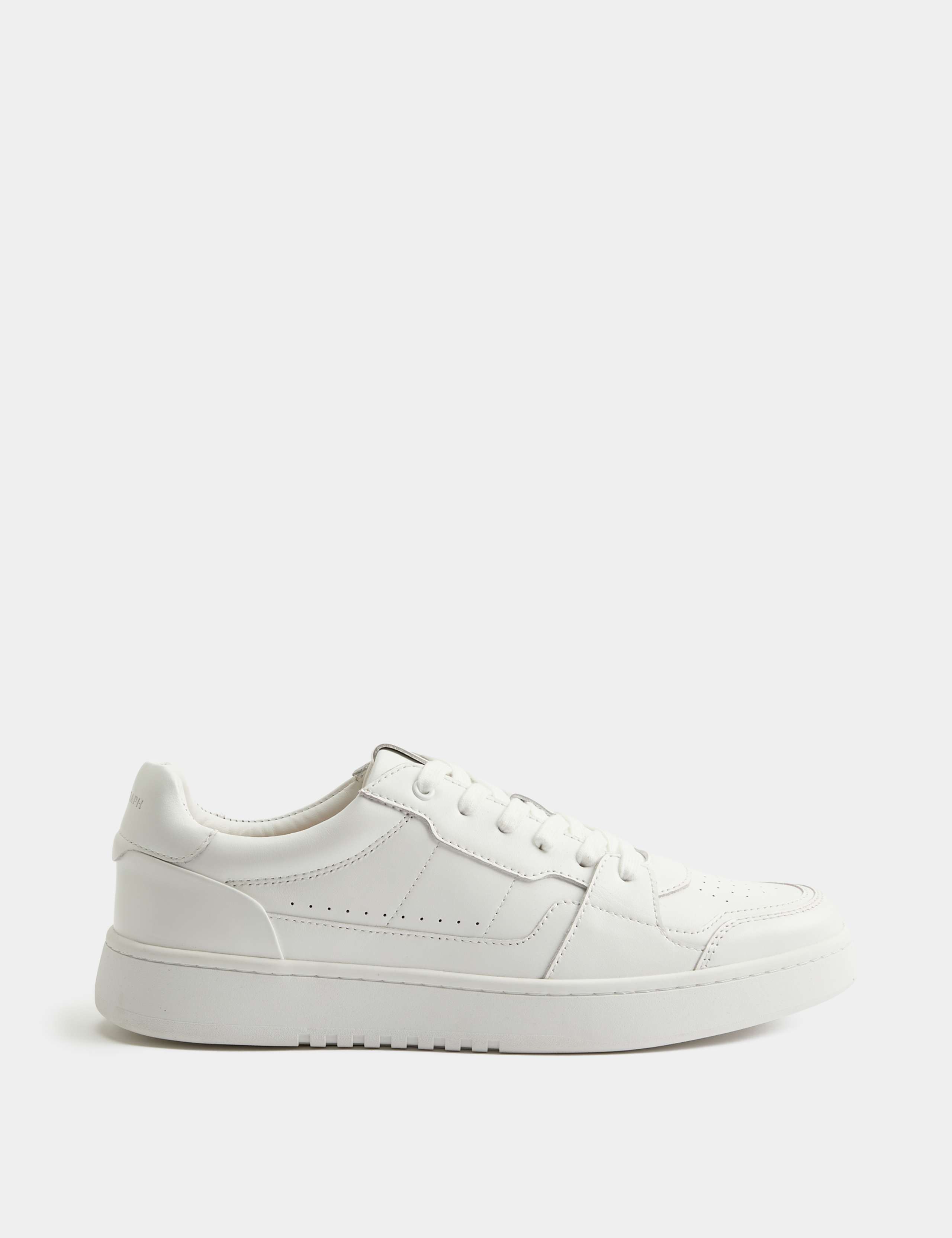 Lace Up Court Leather Trainers 2 of 3