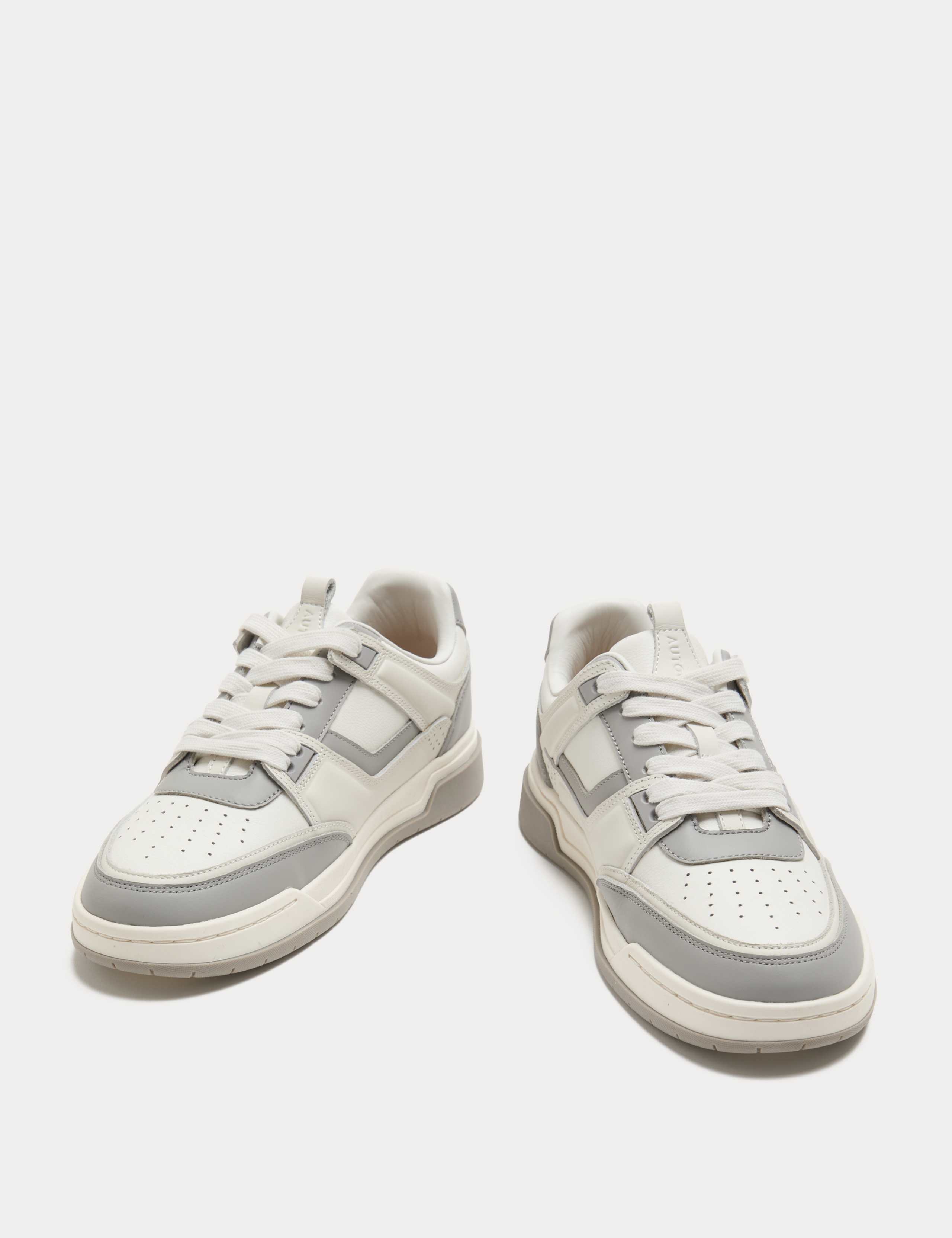 Leather High Profile Lace Up Trainers 3 of 3